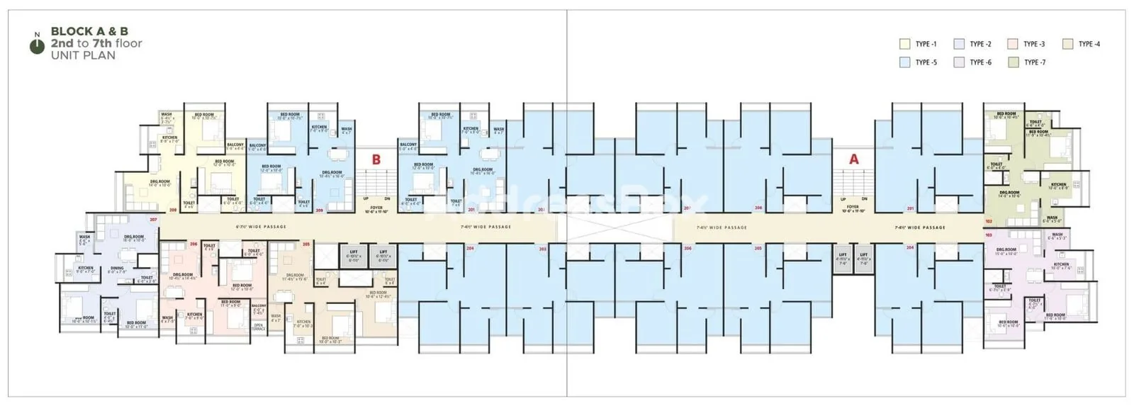 AL-MASEERA RESIDENCY Floor Plan