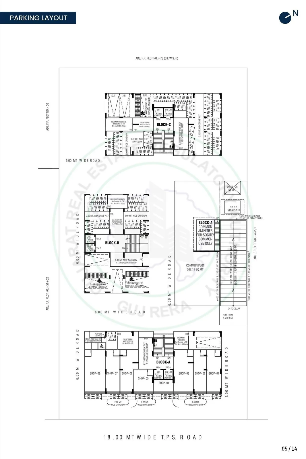 ANANTAM LUXURIA - COMMERCIAL Floor Plan