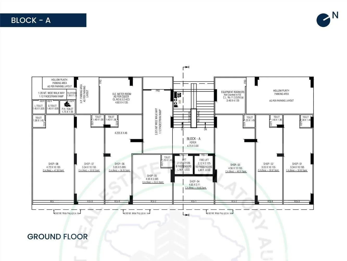 ANANTAM LUXURIA - COMMERCIAL Floor Plan