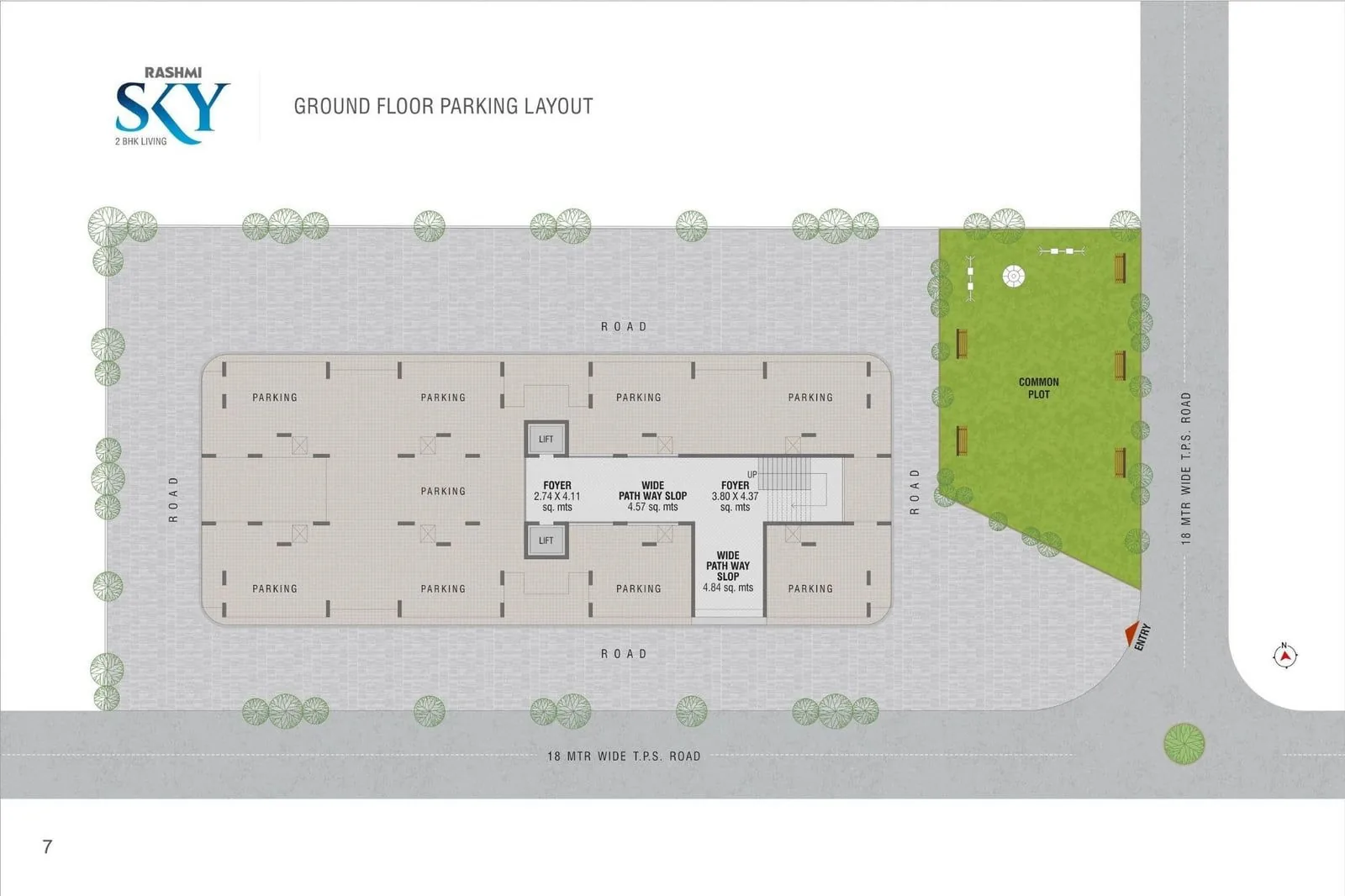 RASHMI SKY Floor Plan