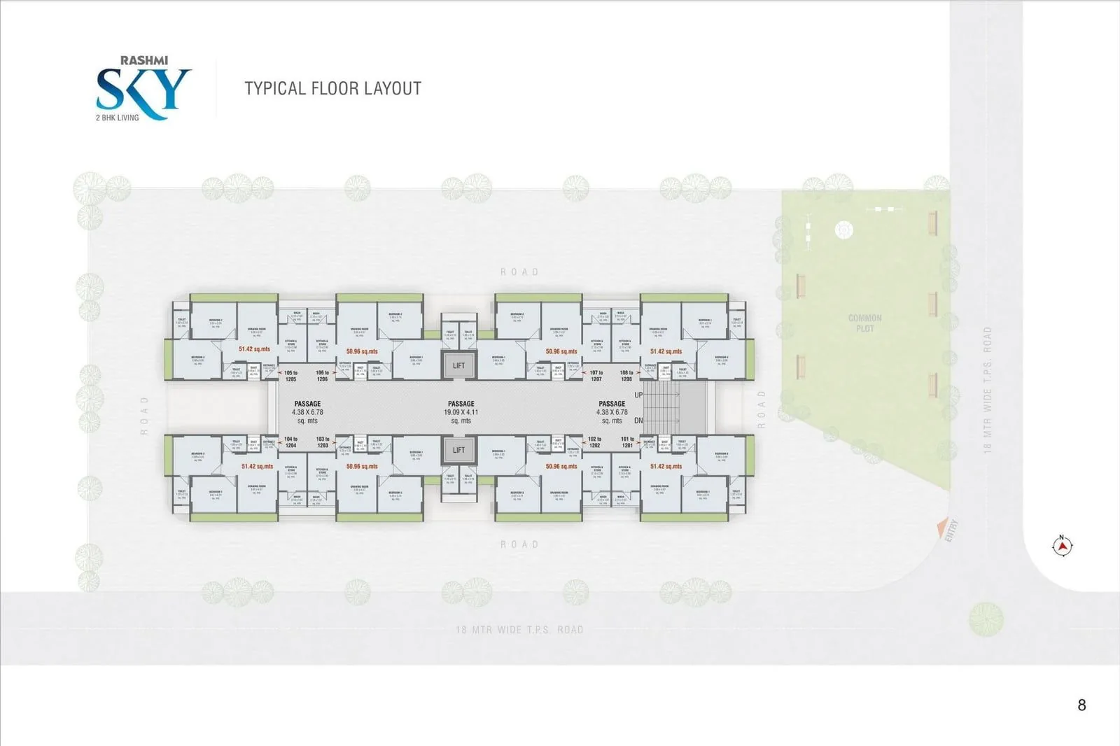 RASHMI SKY Floor Plan