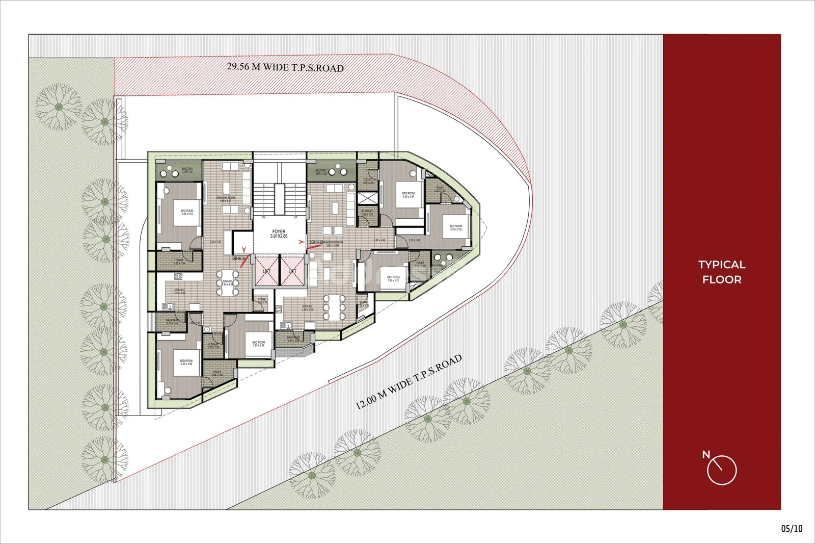 HR ERICA Floor Plan