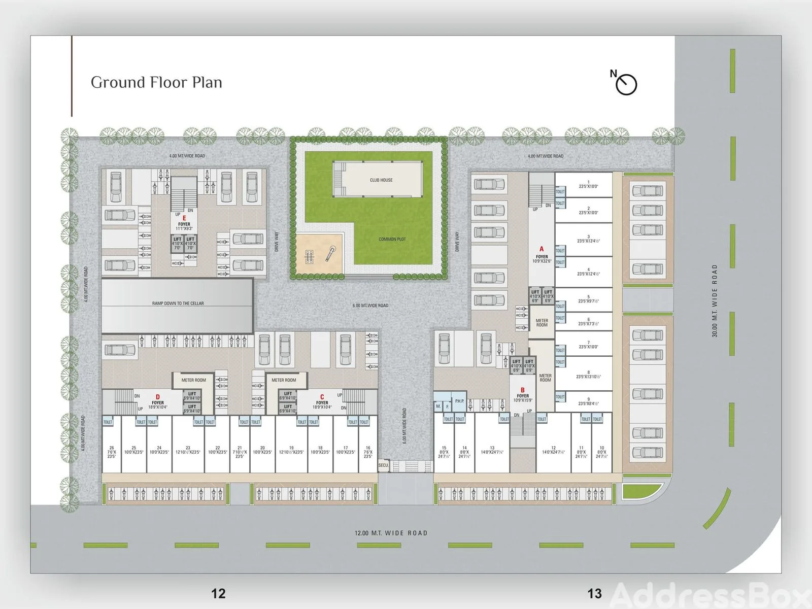 OMKAR ANANTA - Commercial Floor Plan