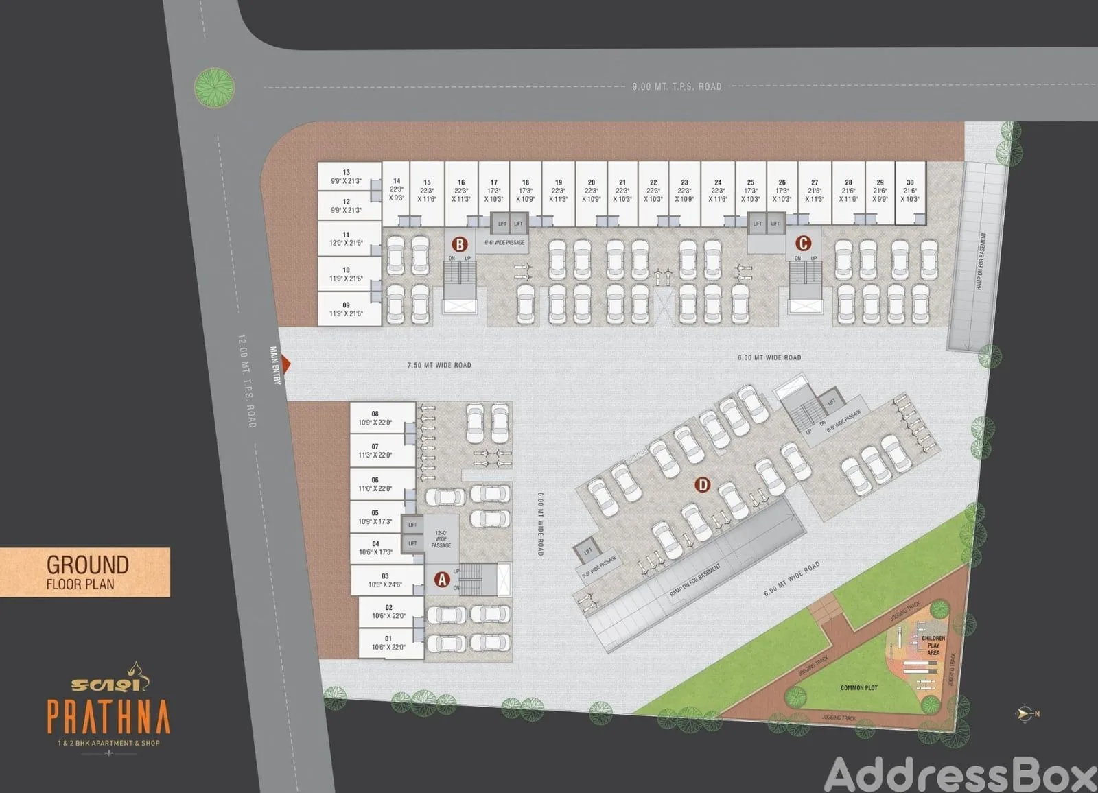 Kalash Prathna - Commercial Floor Plan