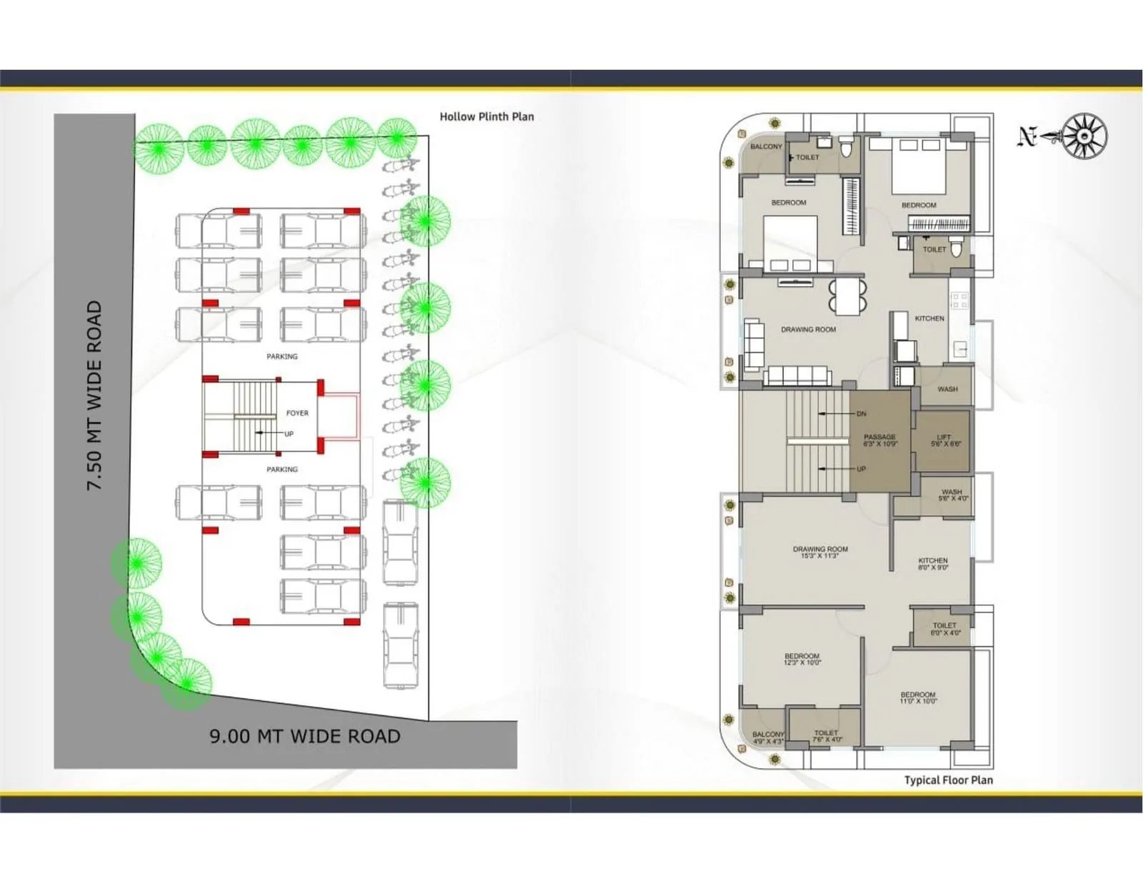 PRAGATI RESIDENCY Floor Plan