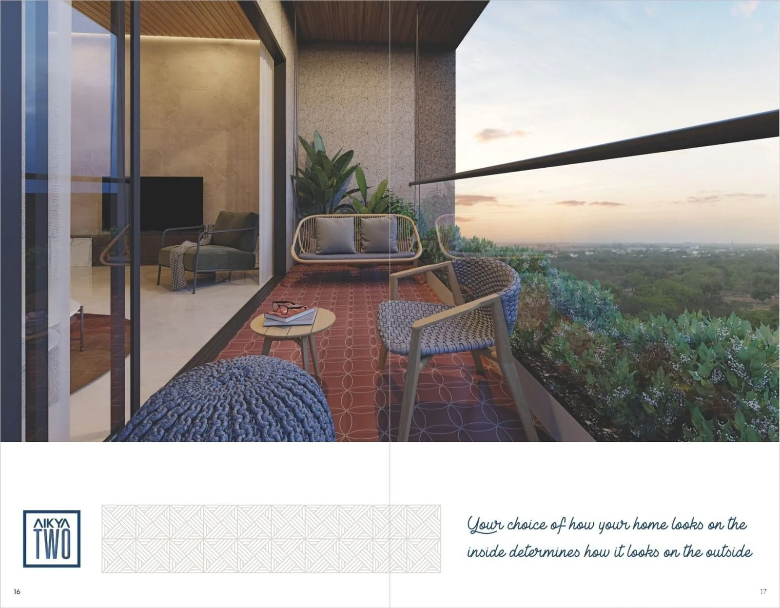 AIKYA TWO Balcony
