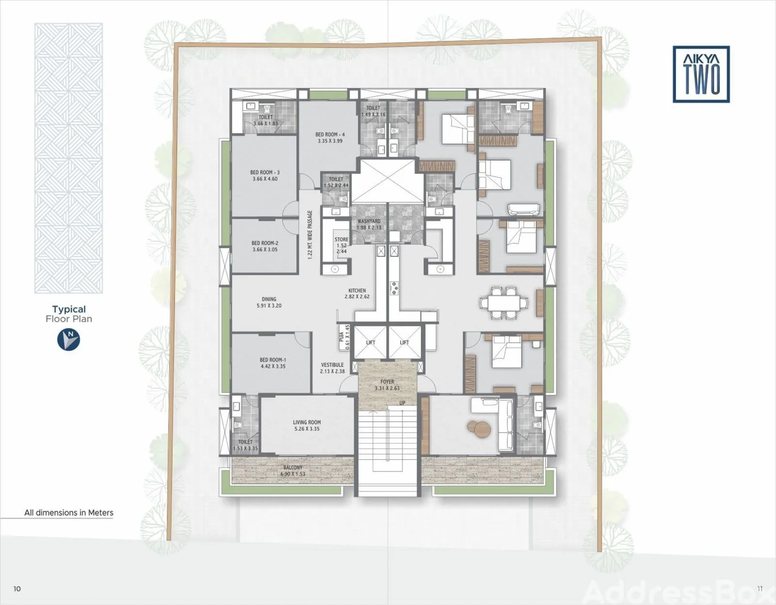 AIKYA TWO Floor Plan