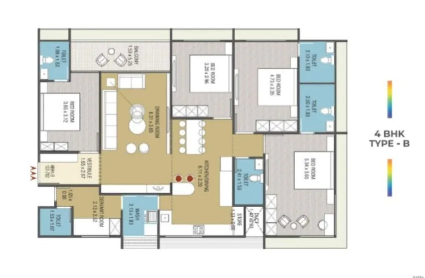 Vibgyor Floor Plan