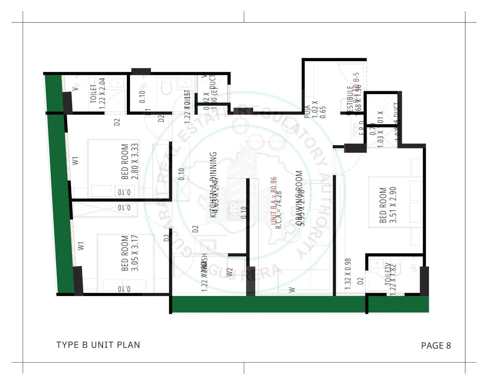 JASH APARTMENT Floor Plan