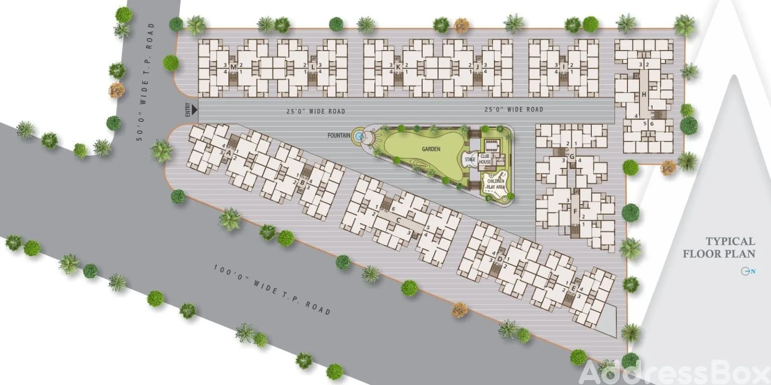 ABHILASHHA RESIDENCY PHASE 2 Floor Plan