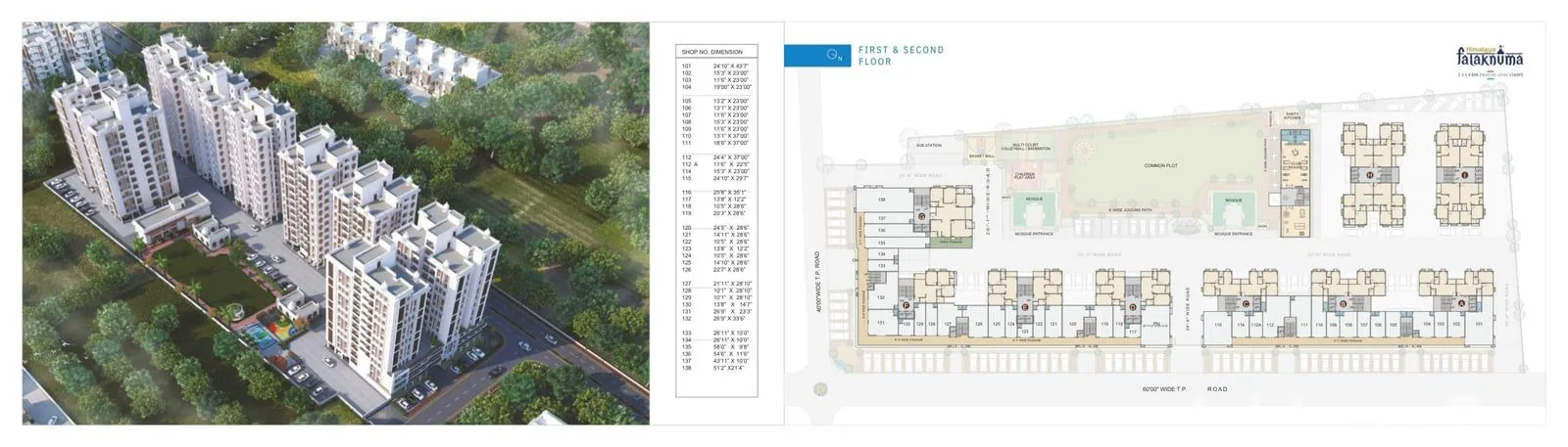 HIMALAYA FALAKNUMA - Commercial Cluster Plan