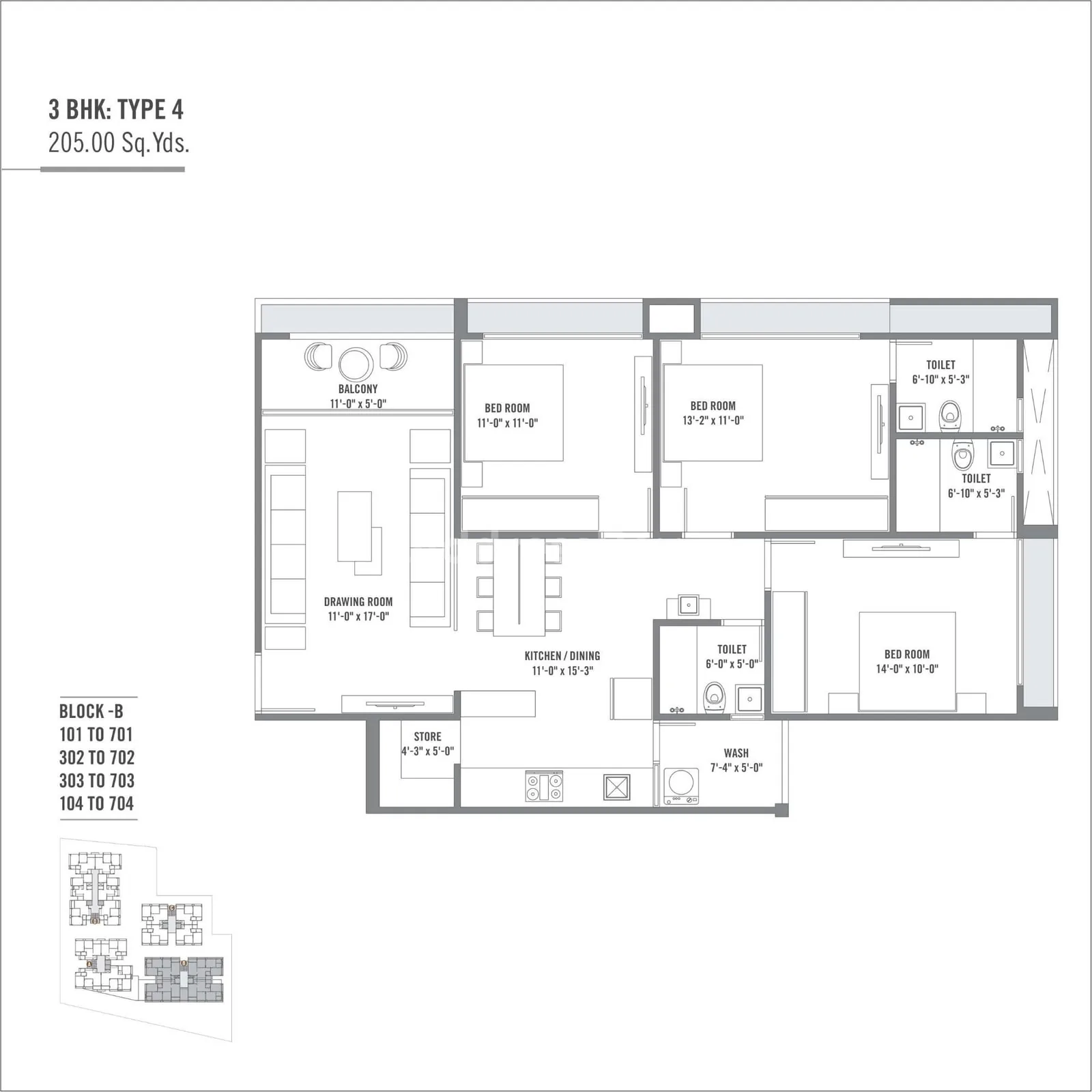 AMAN ROYAL Floor Plan