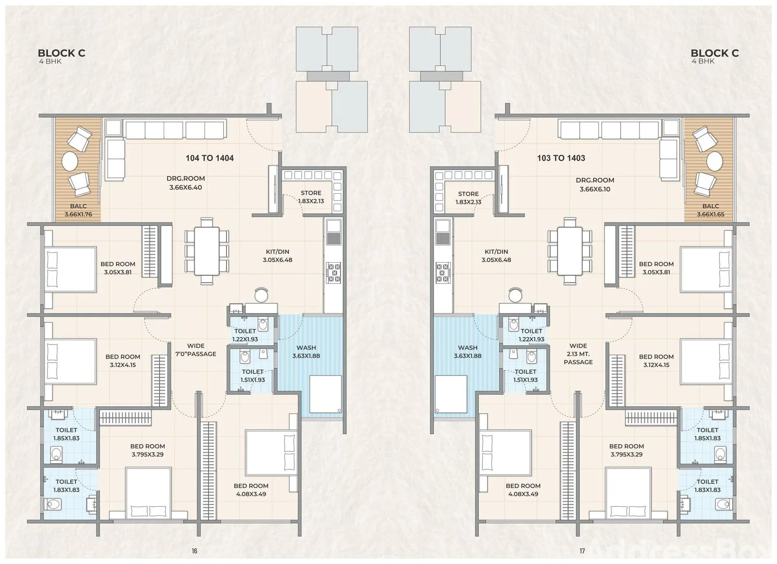 FORTUNE EMPIRE Floor Plan
