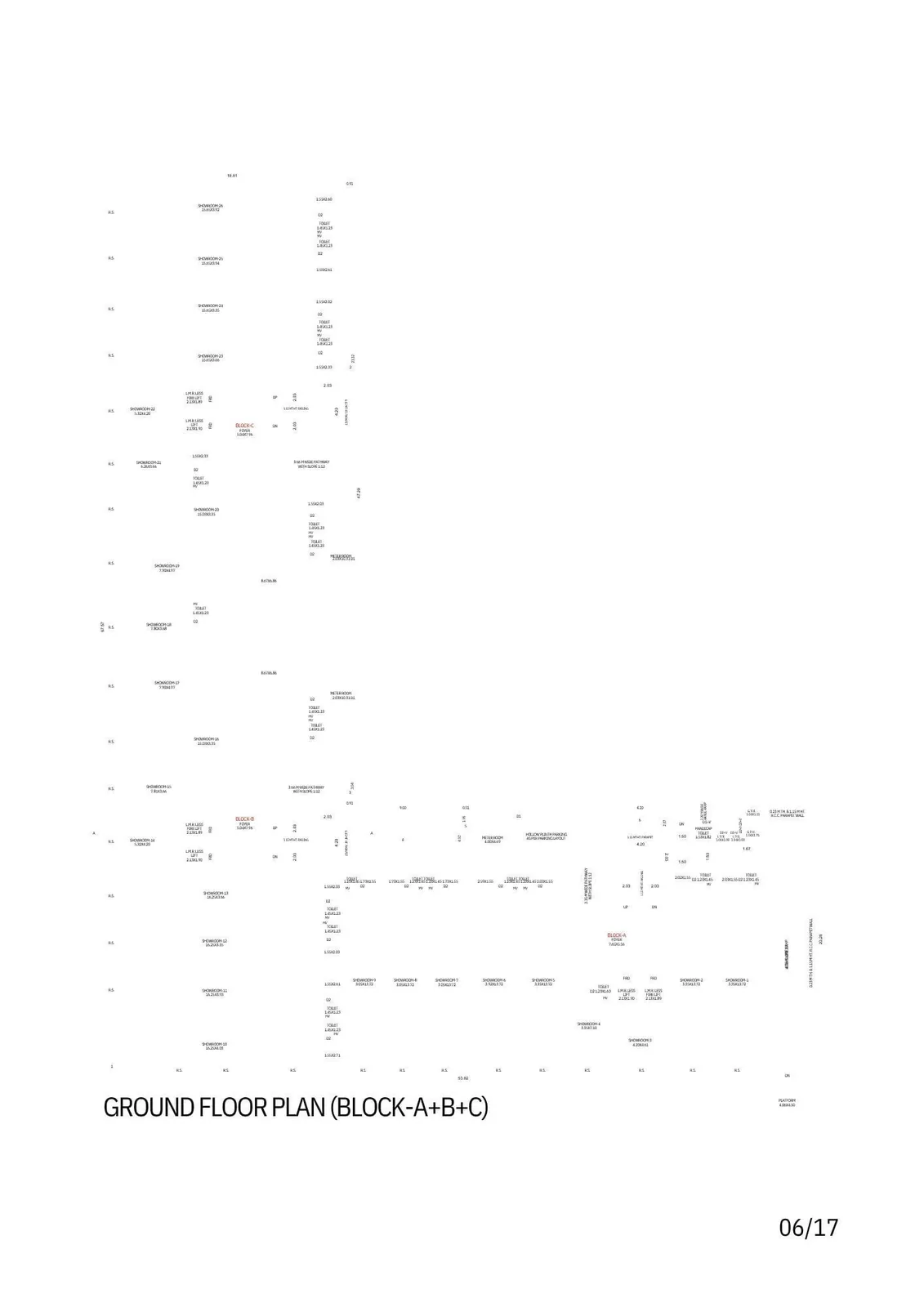 Turquoise Glamouere - Commercial Floor Plan