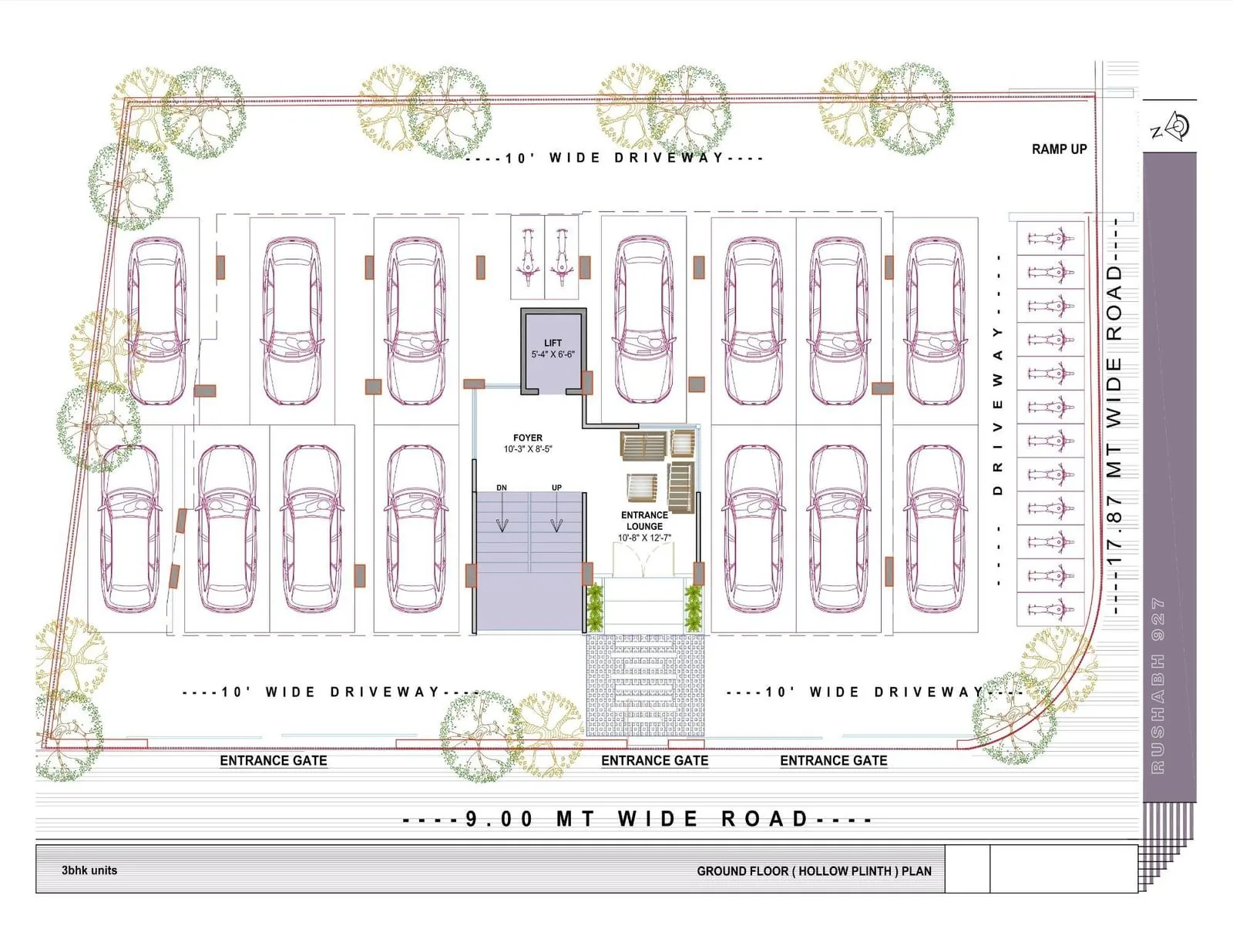 RUSHABH 927 Floor Plan