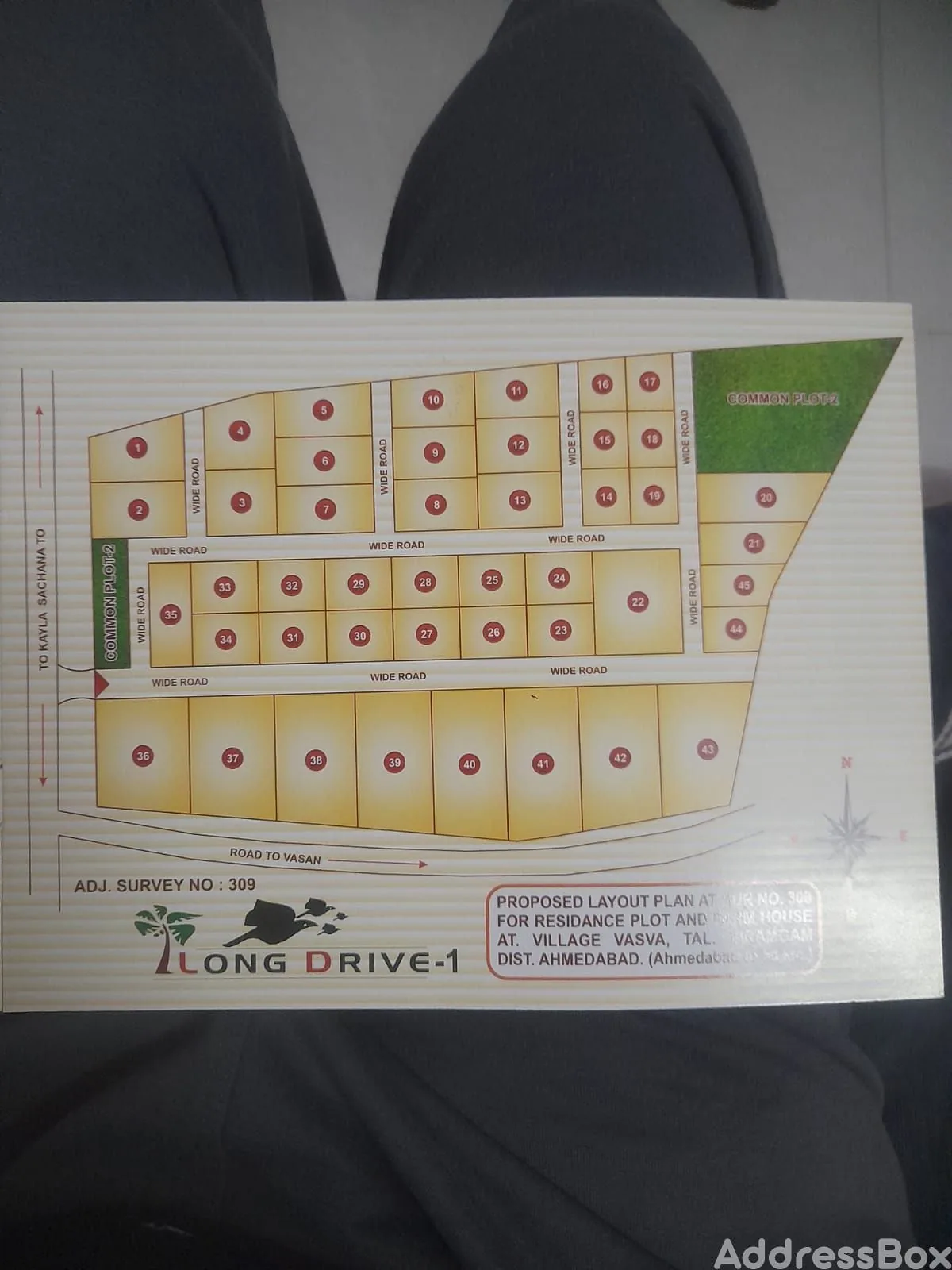 Residential Plots for sale in Long Drive 1, Vansva, Ahmedabad