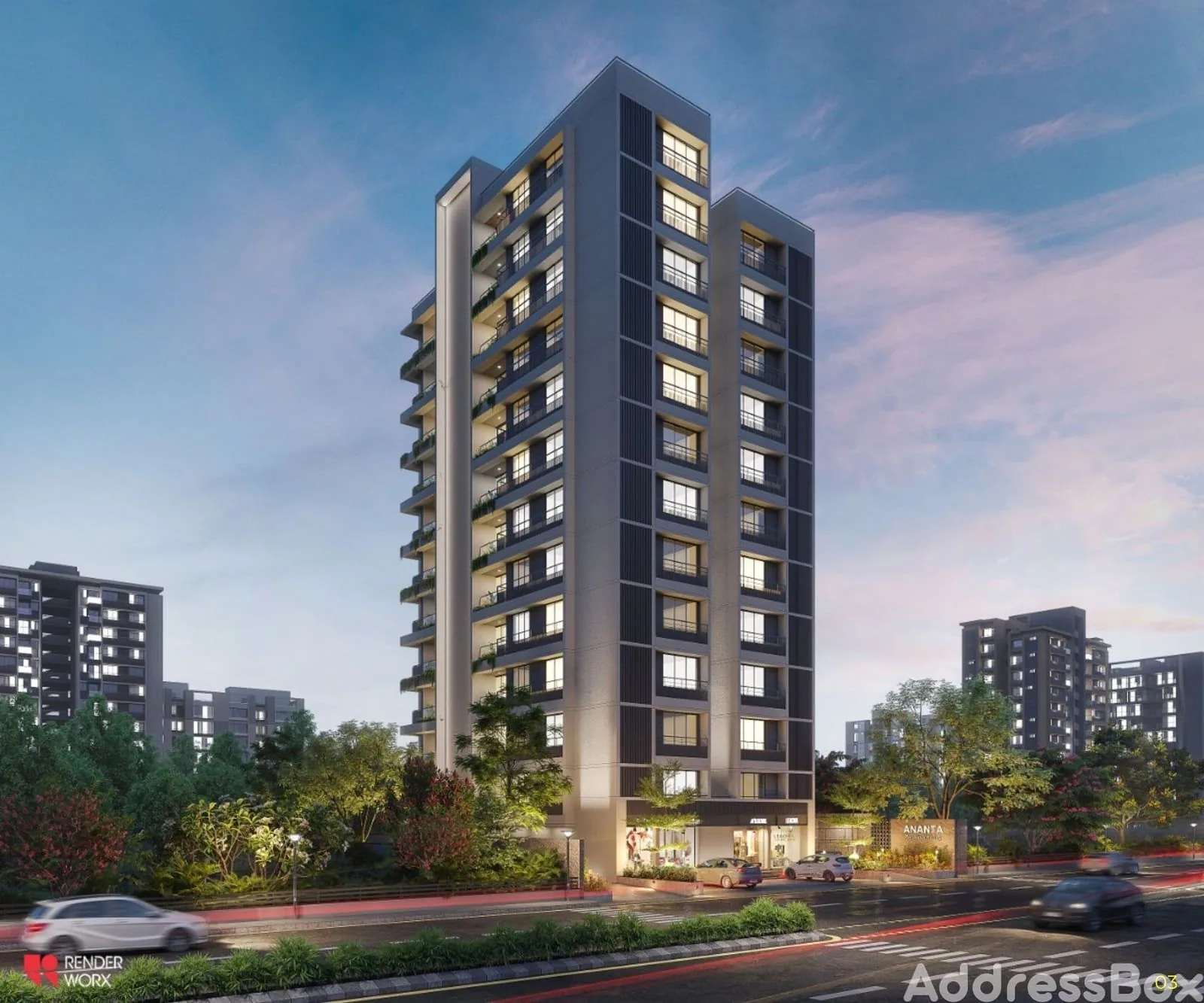 Ananta Premium Living Exterior