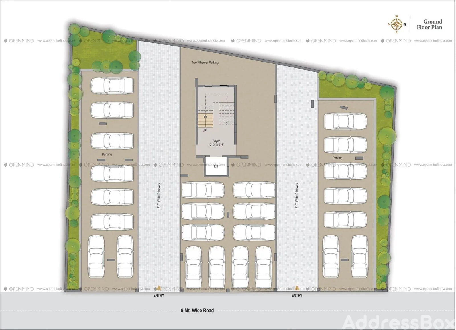 Swastik Swarnim Residency Master Plan