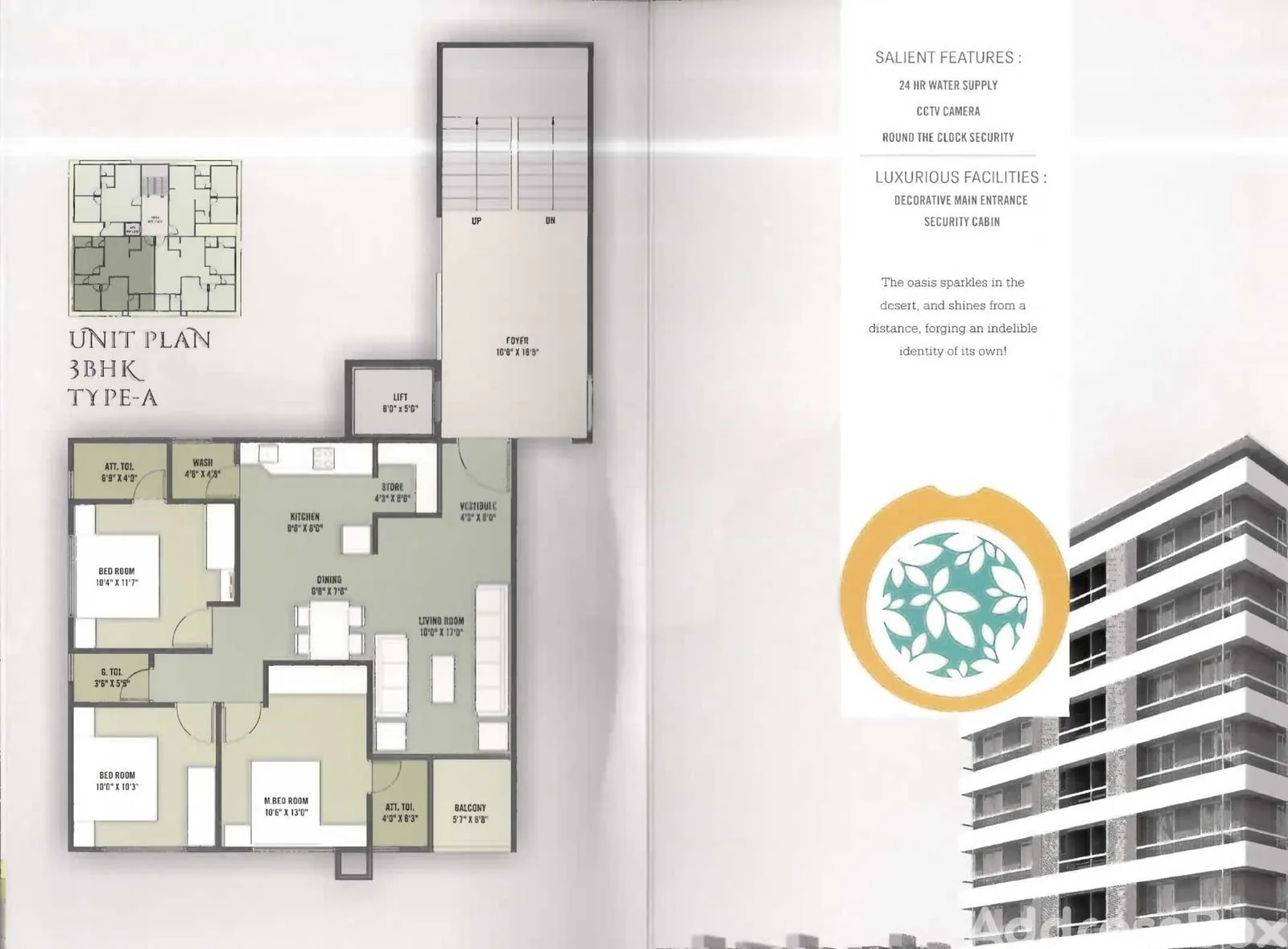 Yashashvi Eden Floor Plan