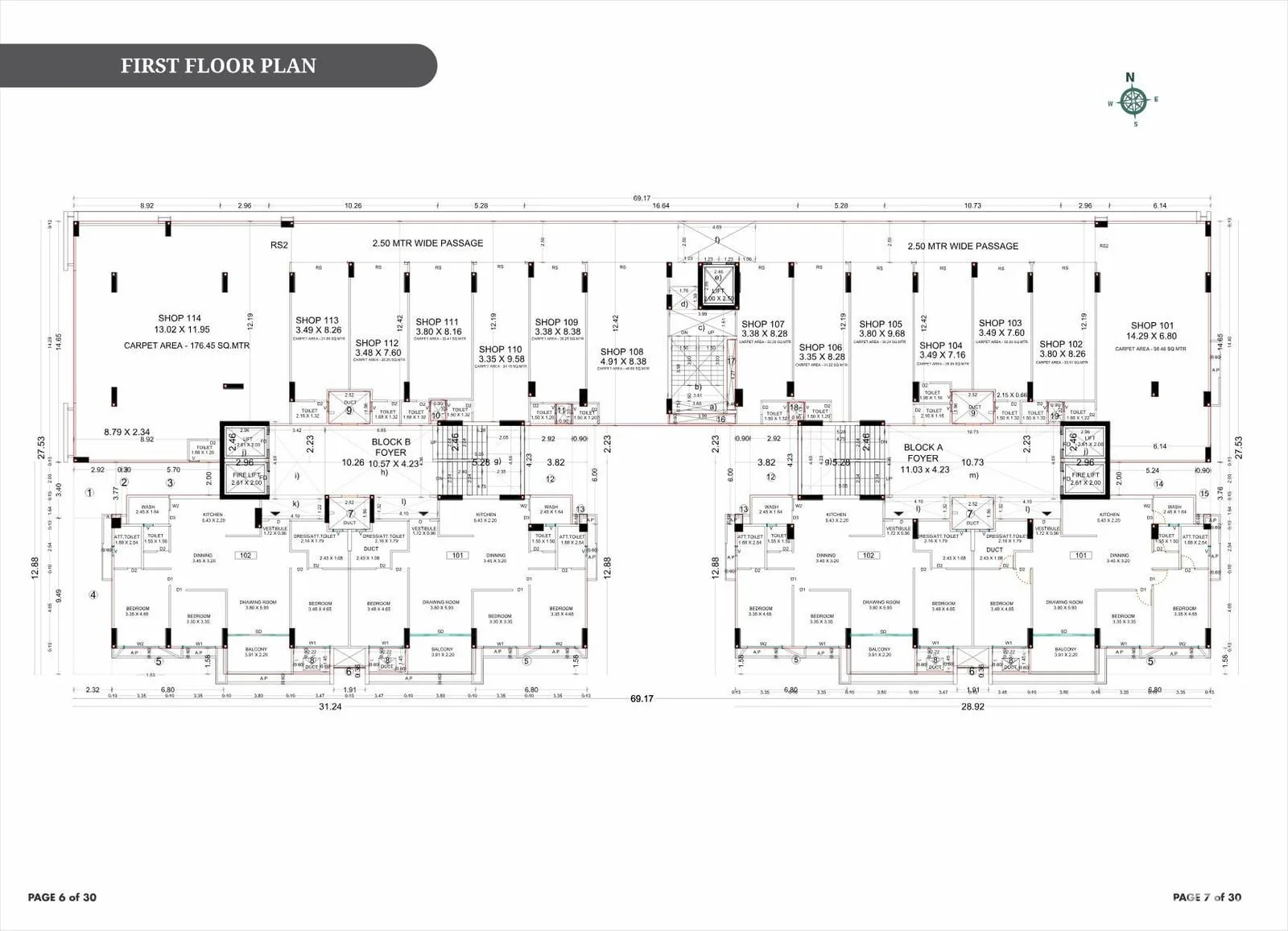 PARKLANE TWINS Floor Plan
