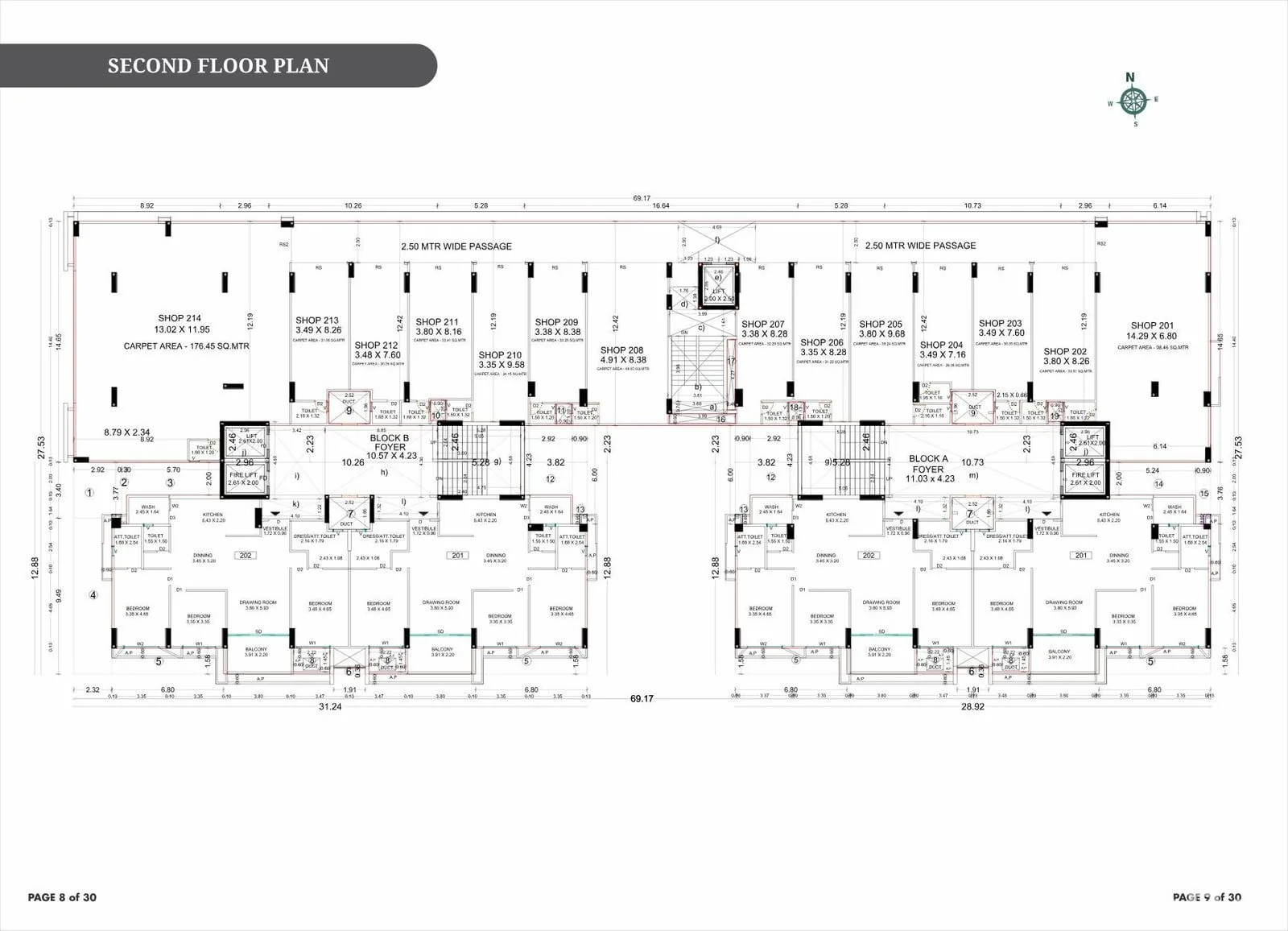 PARKLANE TWINS Floor Plan