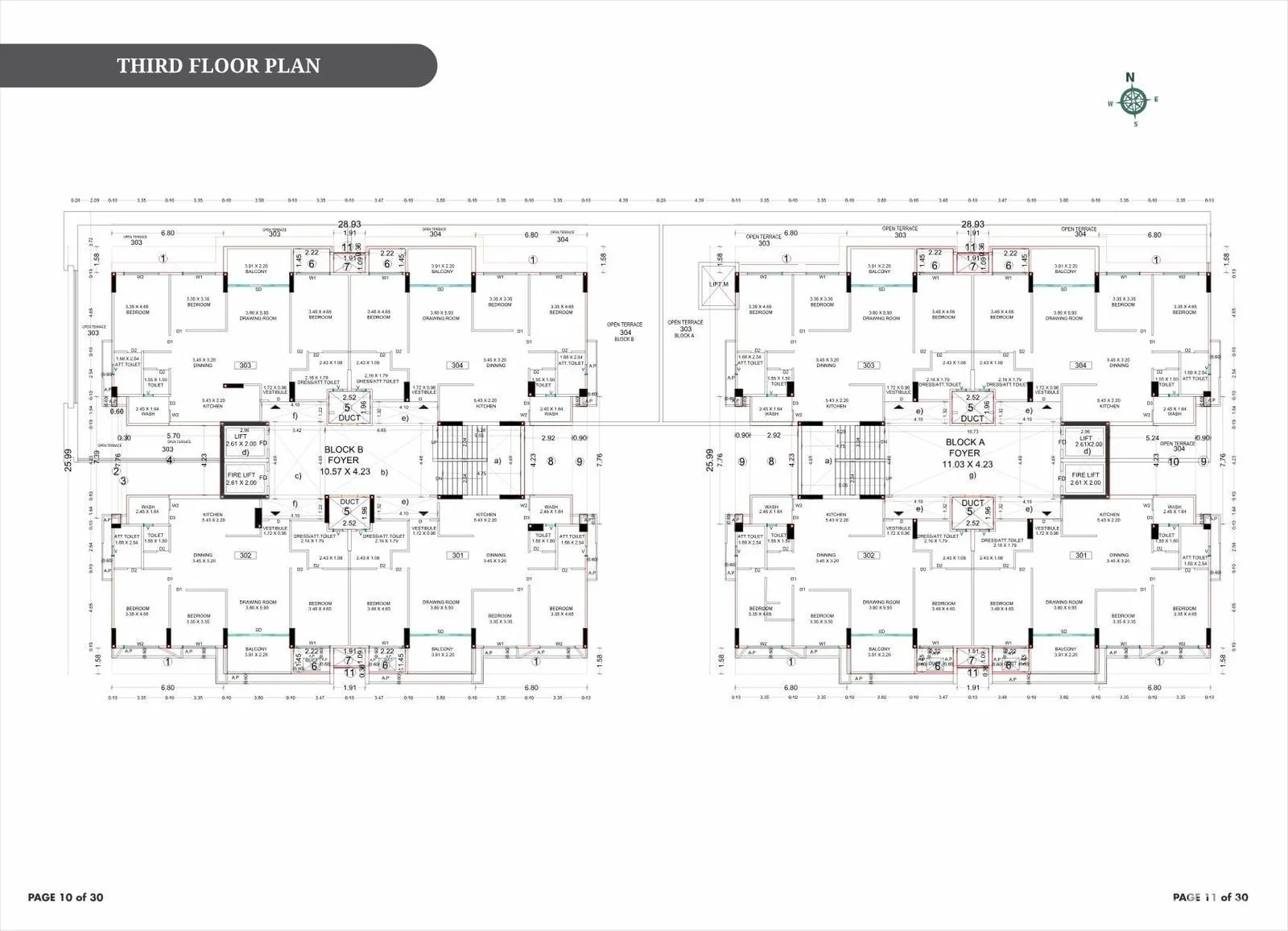 PARKLANE TWINS Floor Plan