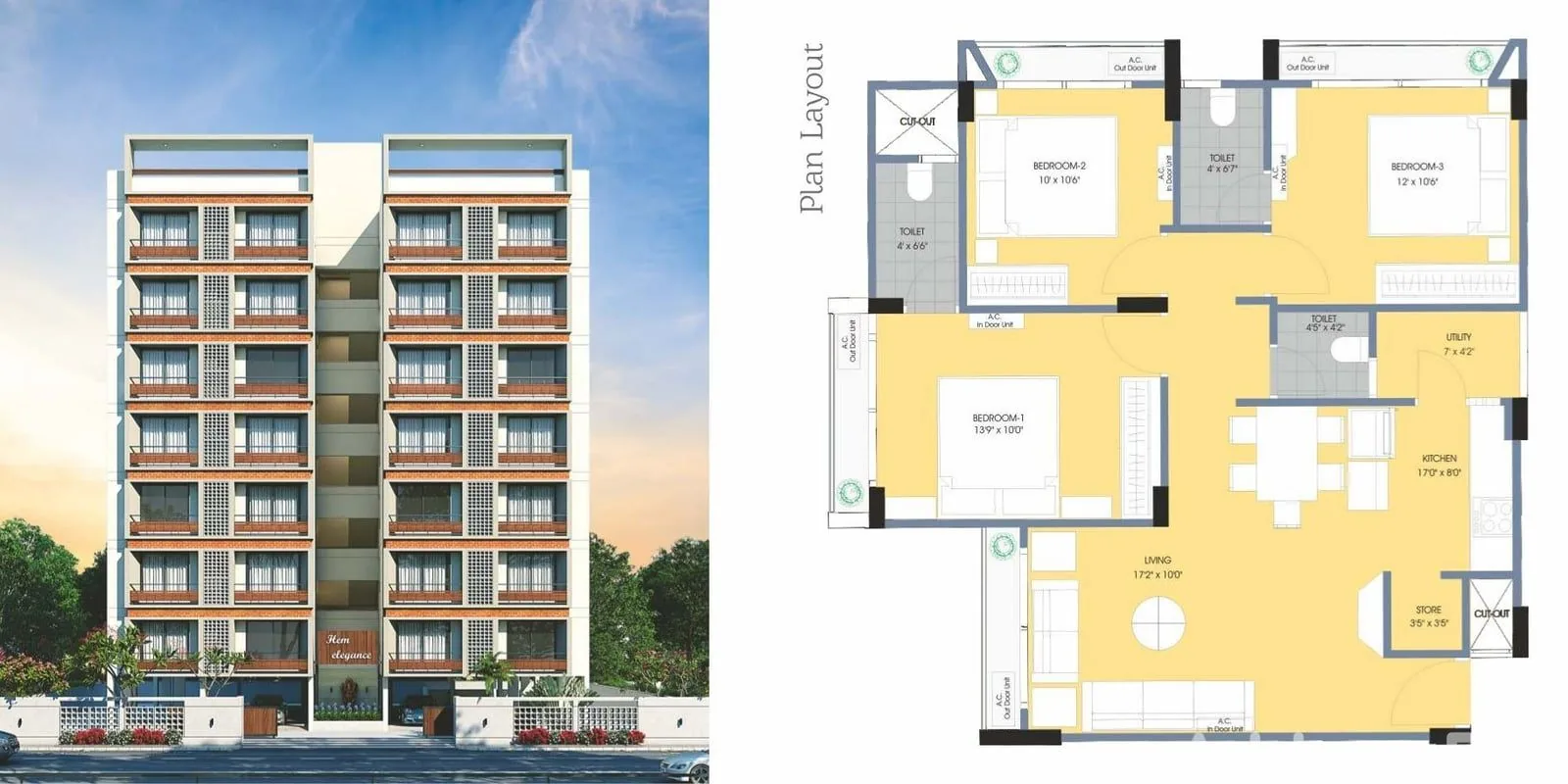 Hem Elegance Floor Plan
