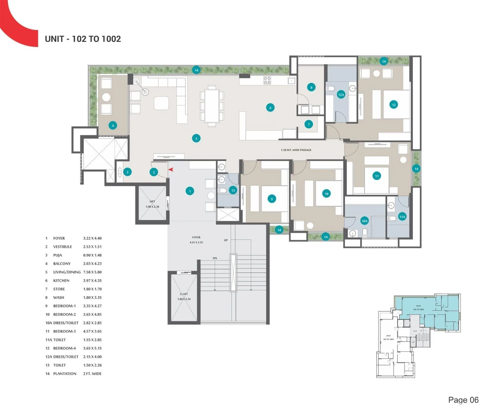 AVANI AMRUT Floor Plan