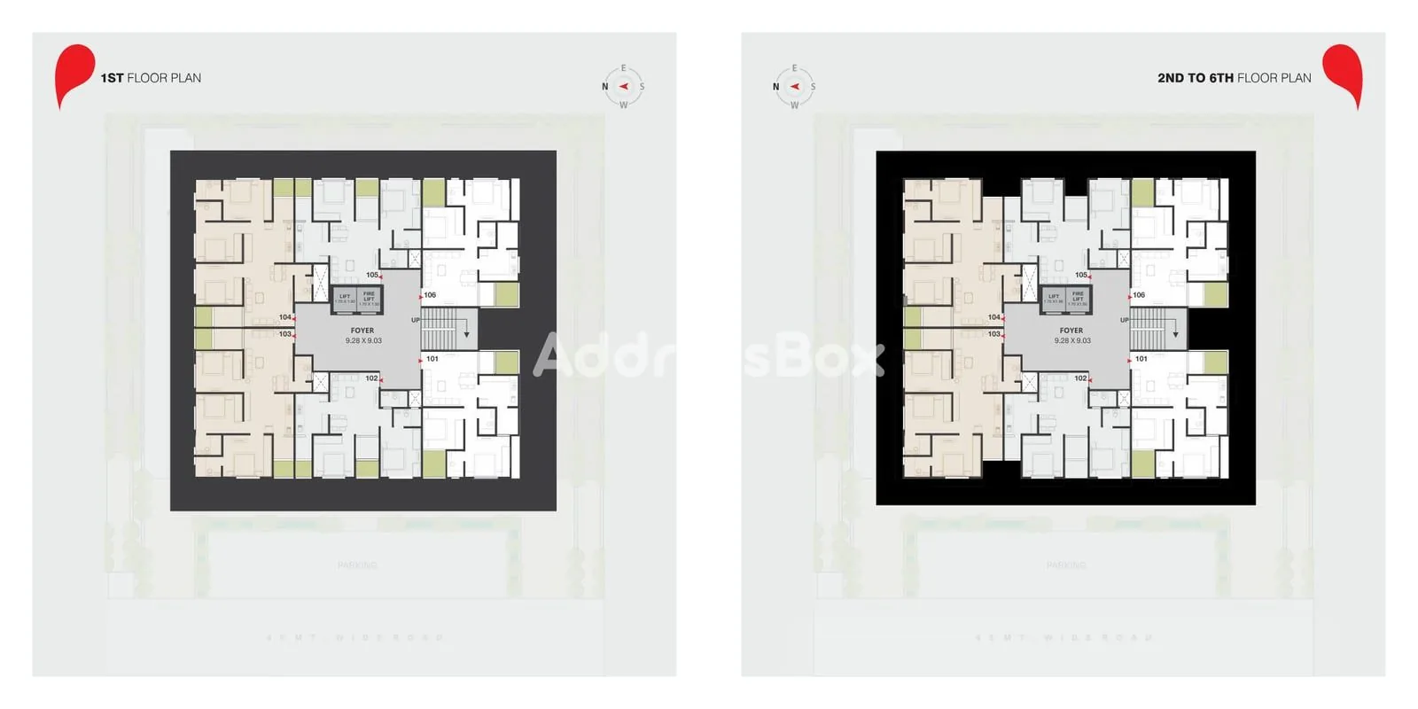 ARHAM AVENUE Floor Plan