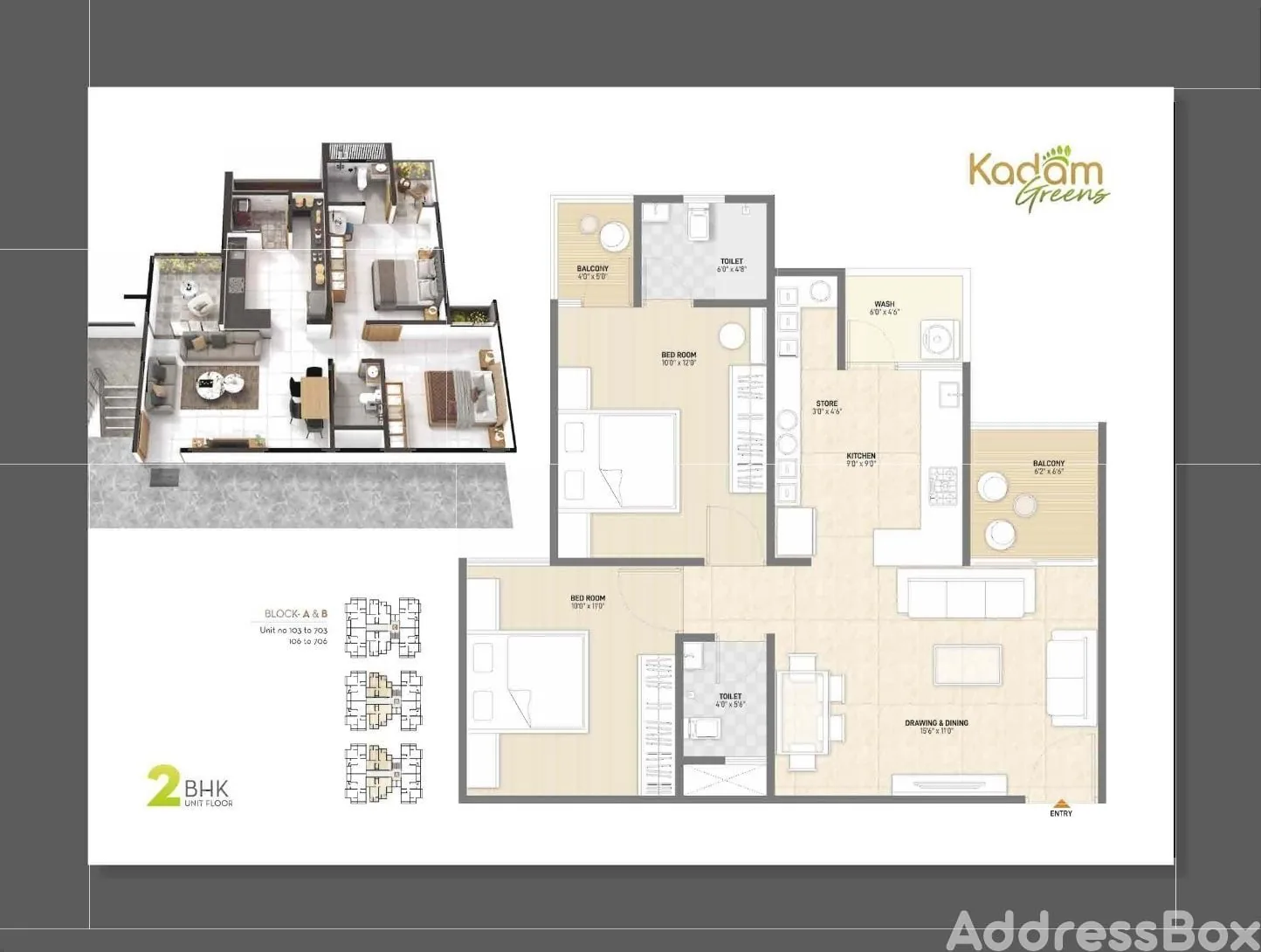 KADAM GREENS Floor Plan