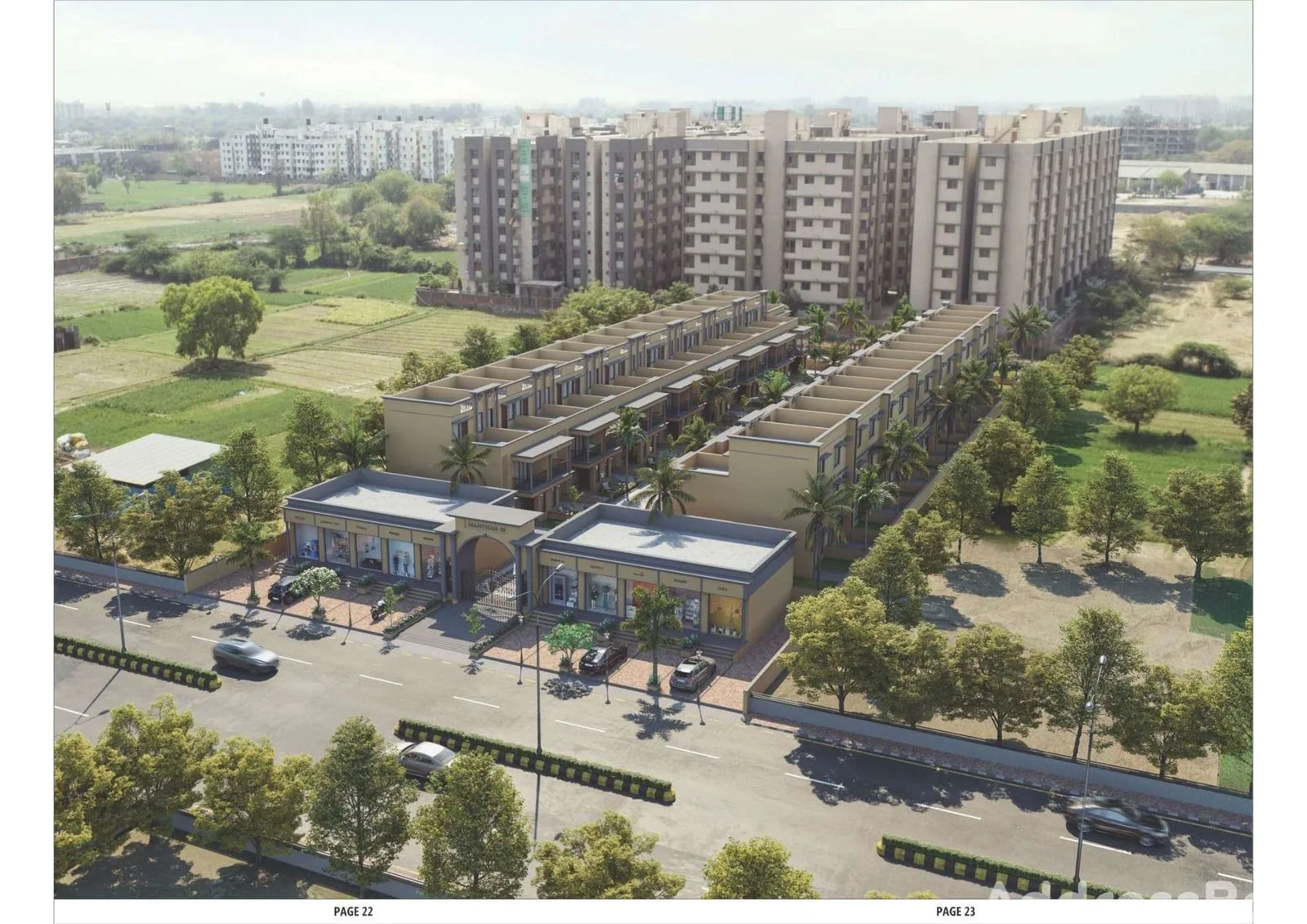 MANTHAN GREENS - Commercial Master Plan