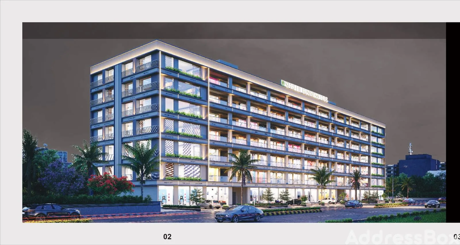 SHREEJI BUSINESS HUB Exterior