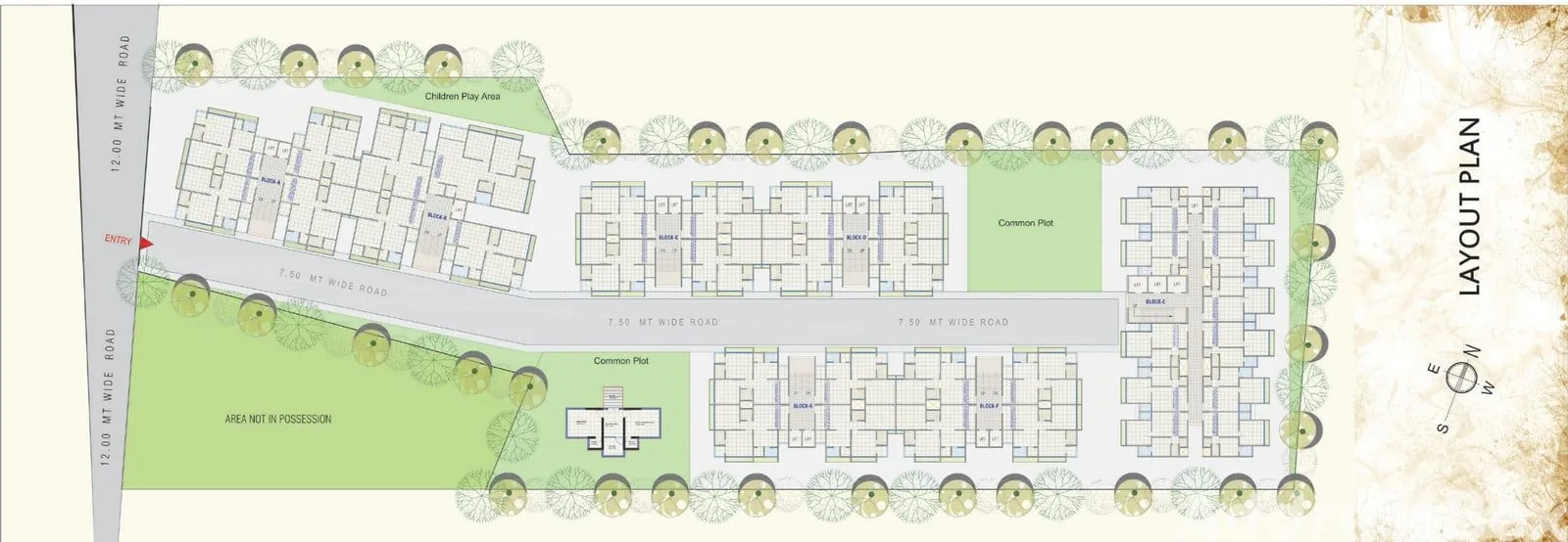 RADHE HEIGHTS - 2 Floor Plan