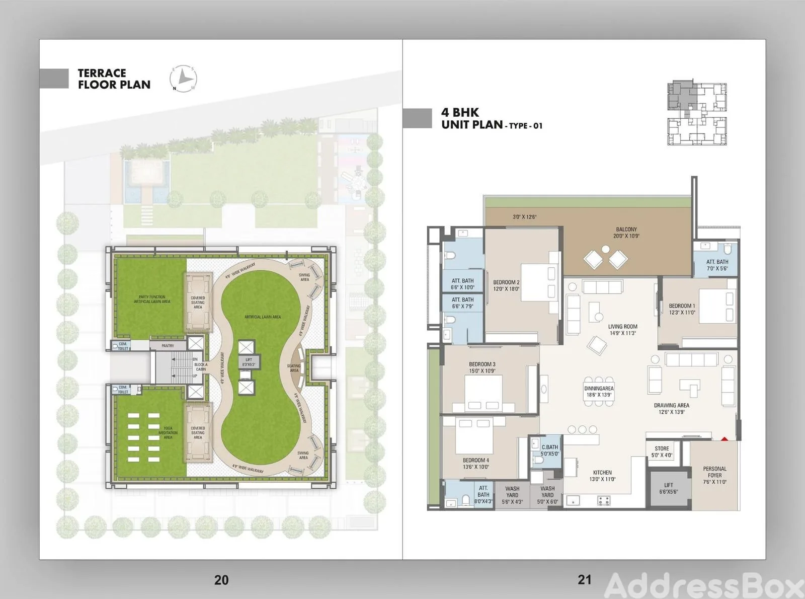 THE EVARA Floor Plan