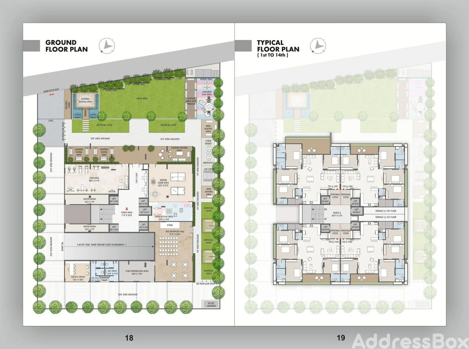 THE EVARA Floor Plan