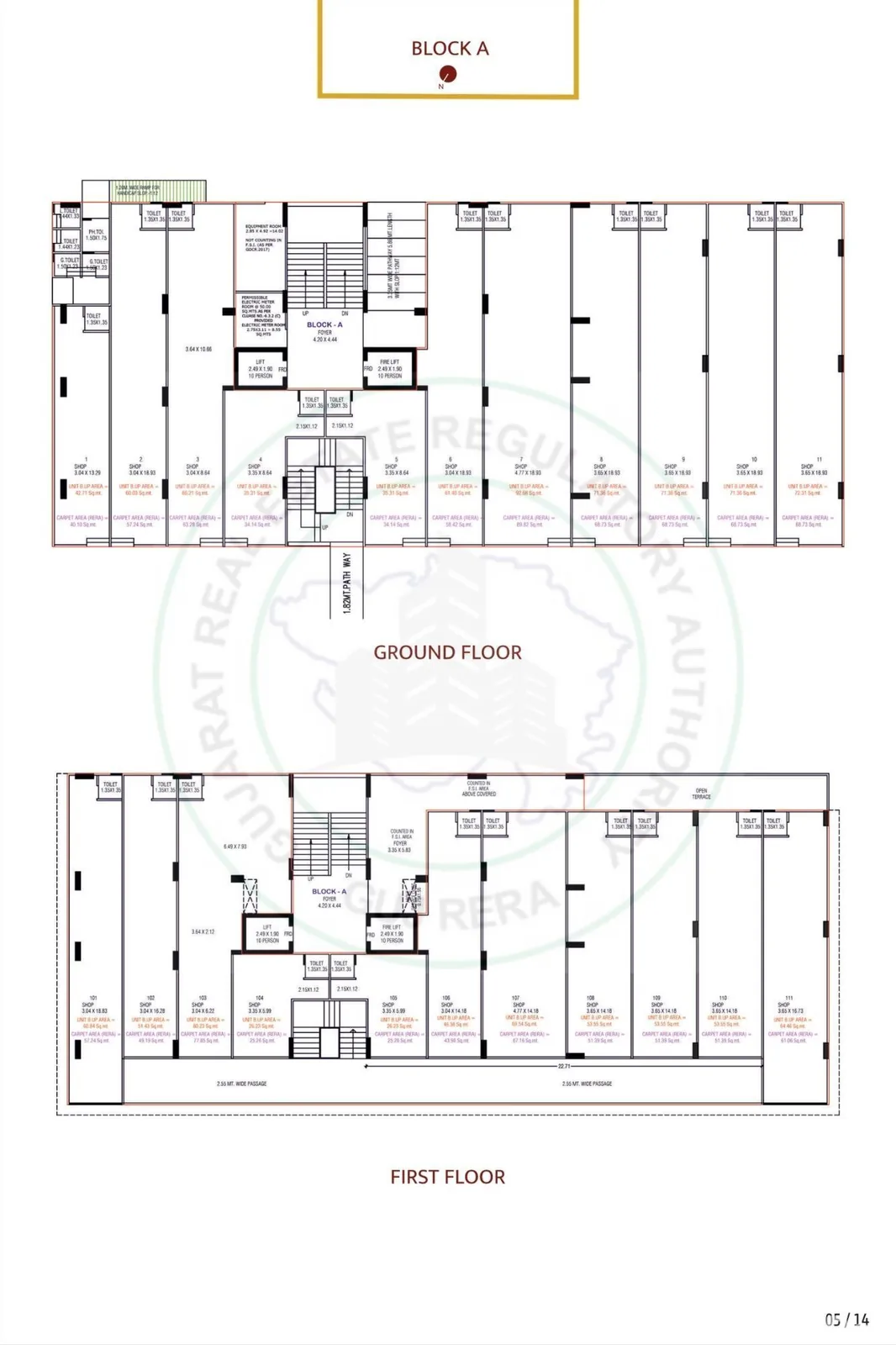 AARAV ELENZA INFINIUM Floor Plan