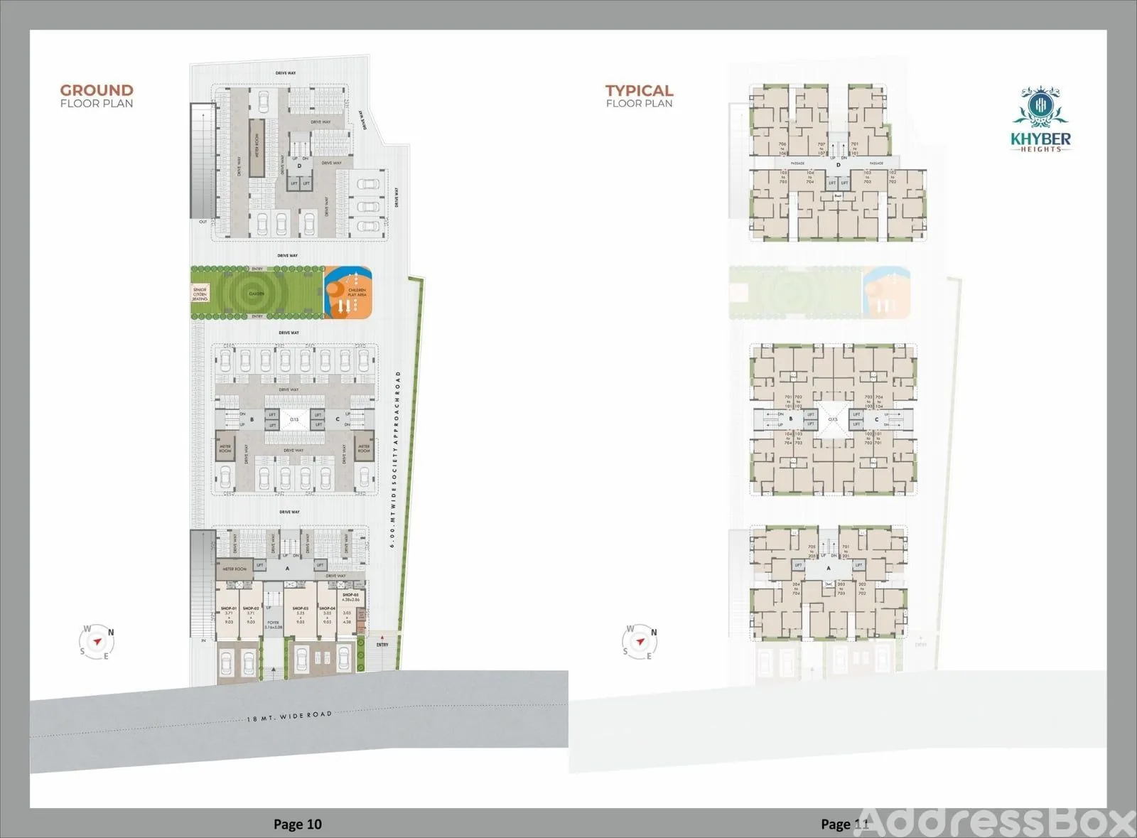 KHYBER HEIGHTS Floor Plan
