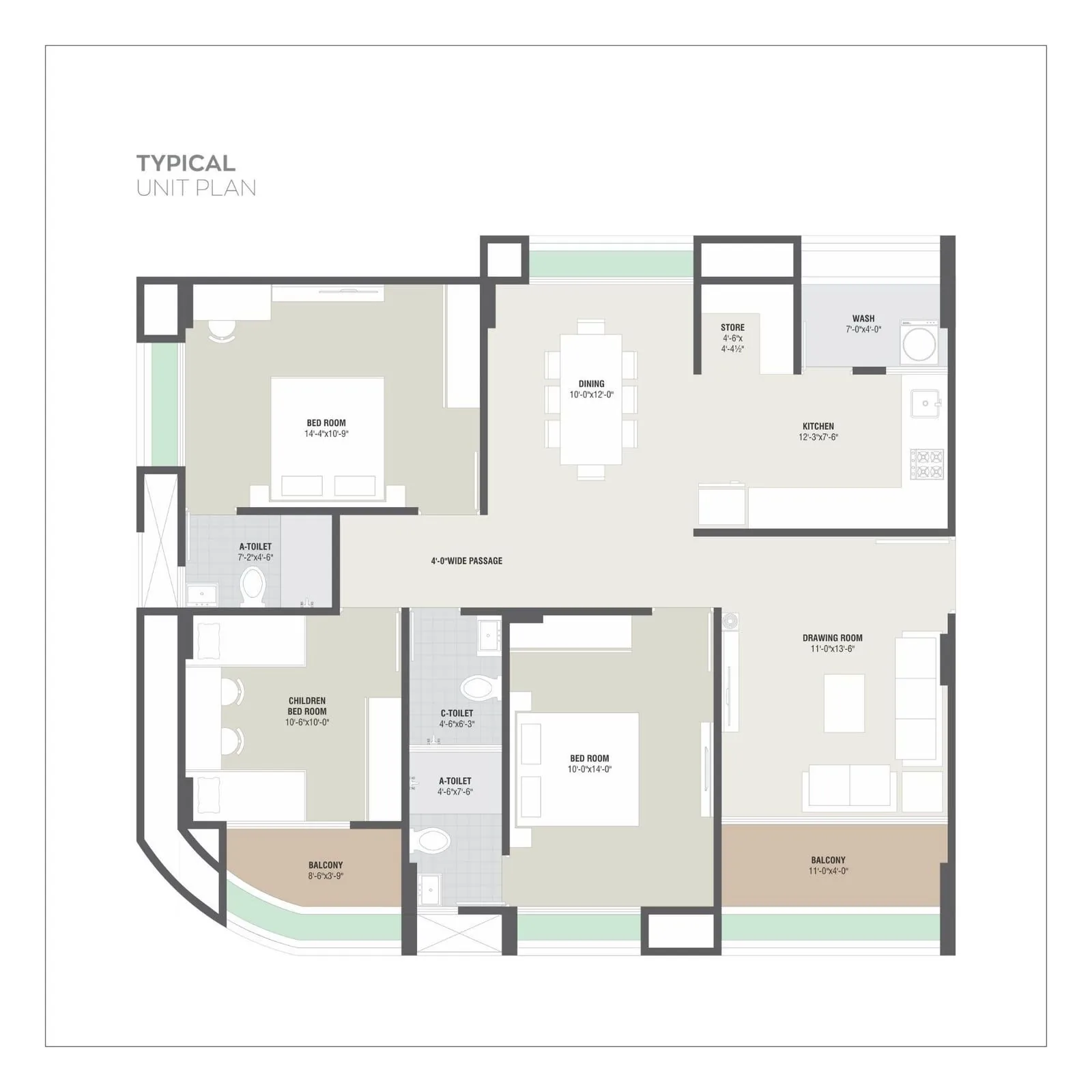 GOLDEN SUNRISE Floor Plan