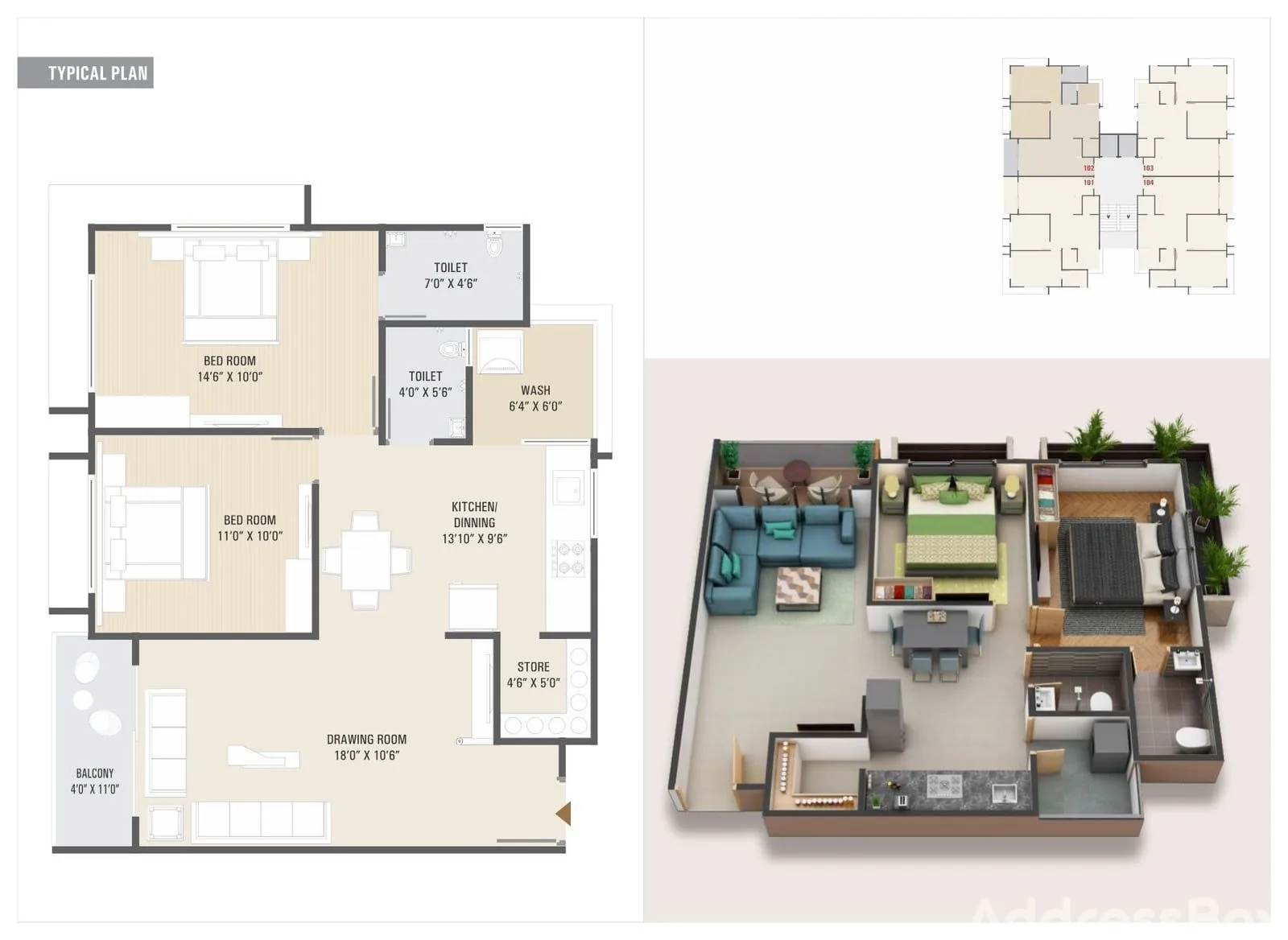 SILVER HEIGHT Floor Plan