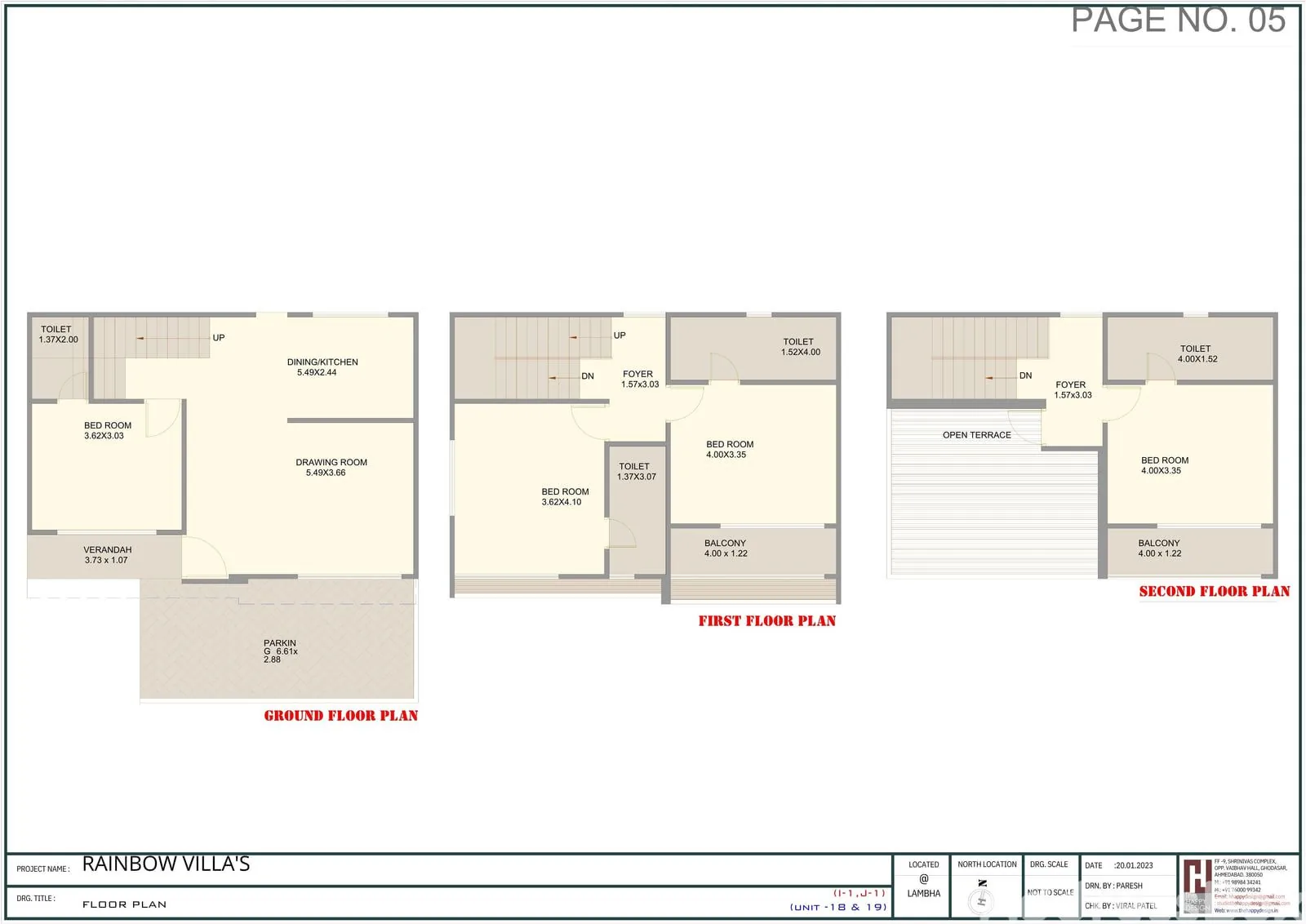 RAINBOW VILLAS Floor Plan