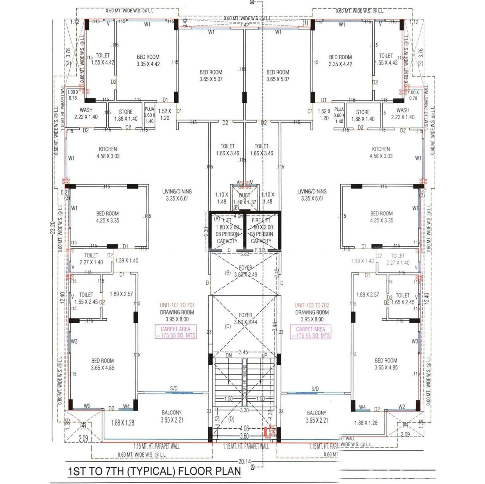 RAJHARSH CELESTIAL Floor Plan