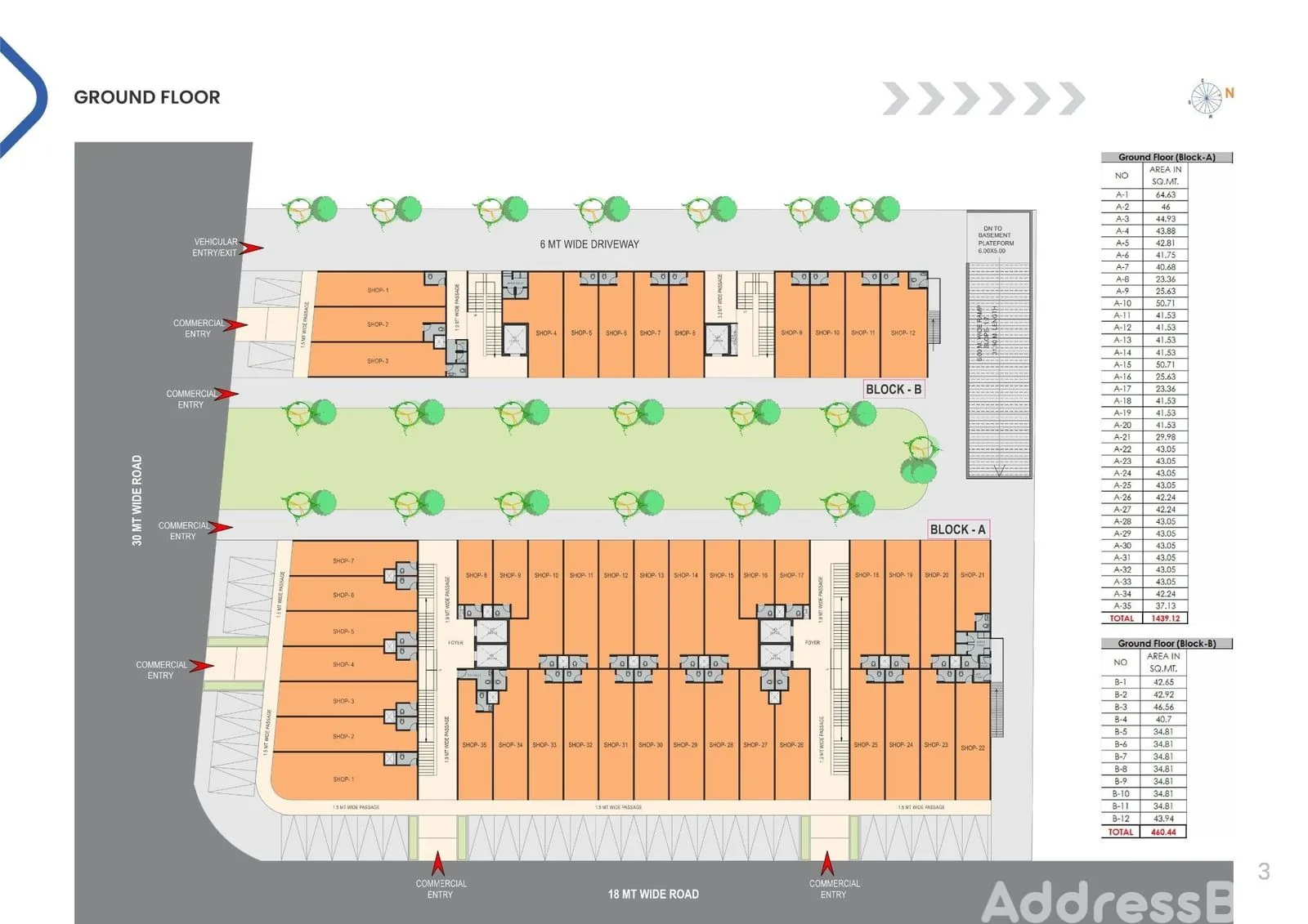 ARBUDA TRADE CENTER Floor Plan