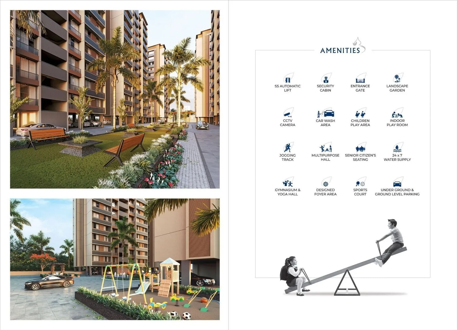 Kalash 2 Enclave Amenities