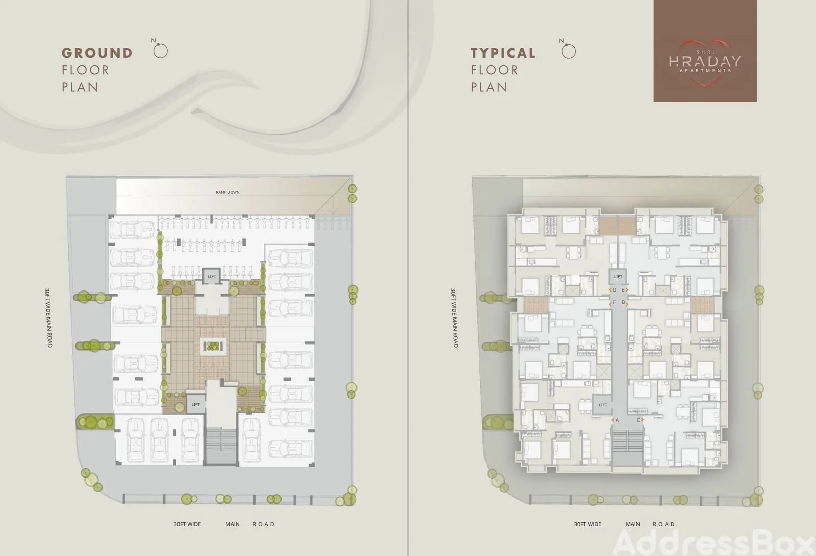 SHRI HRADAY APPARTMENTS Floor Plan
