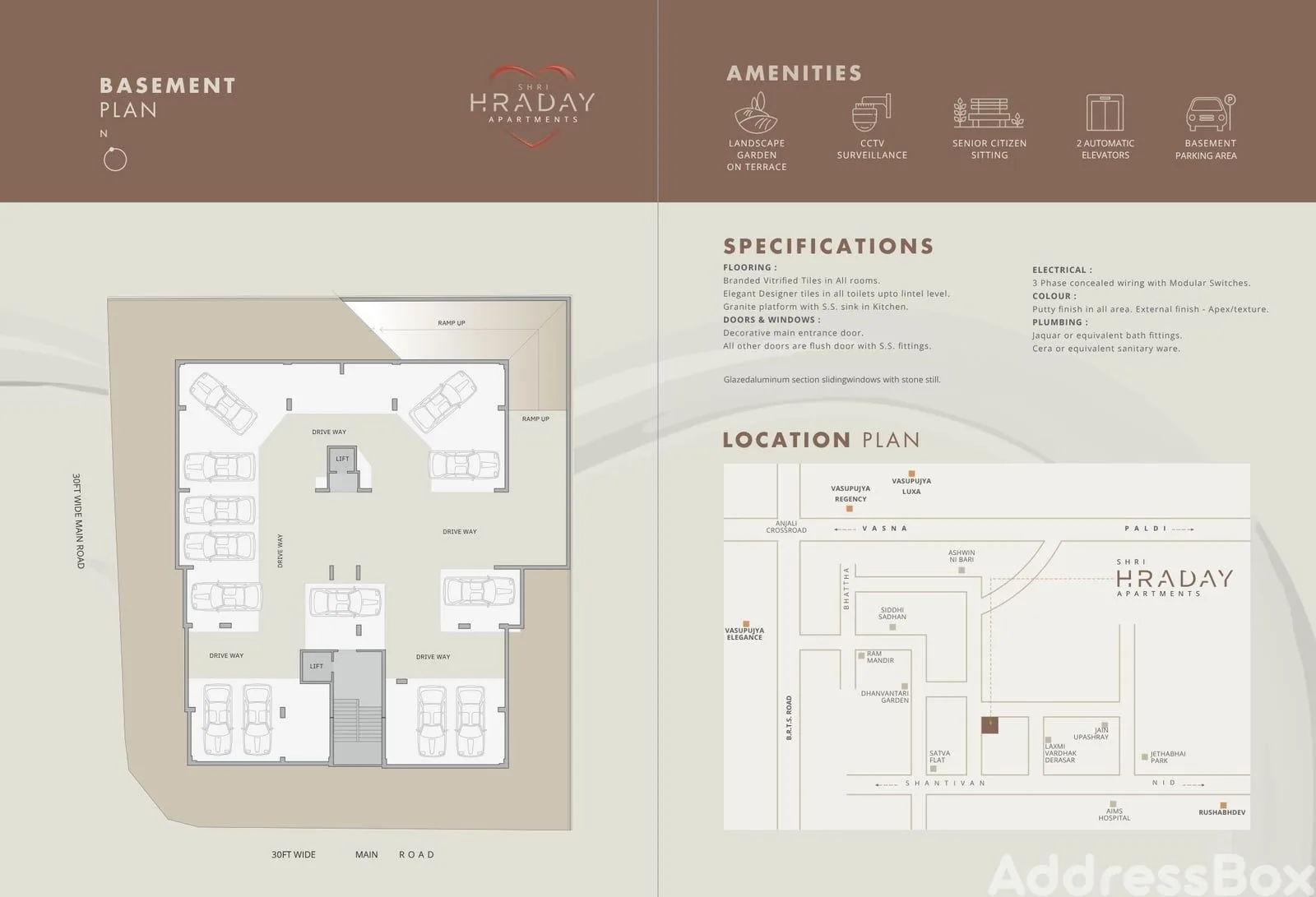 SHRI HRADAY APPARTMENTS Floor Plan