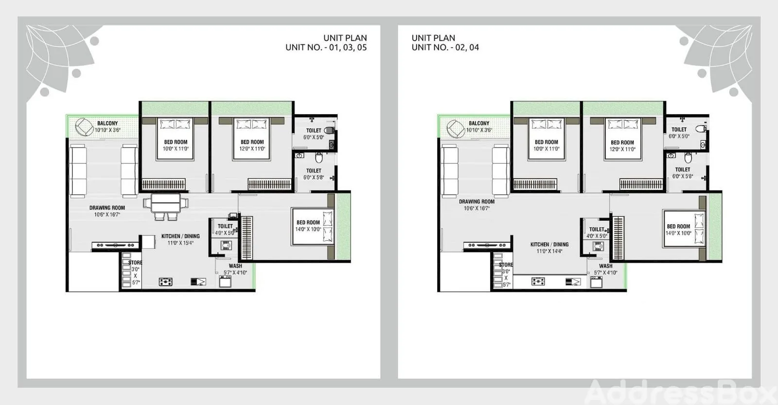 MANIBHADRA ENCLAVE Floor Plan