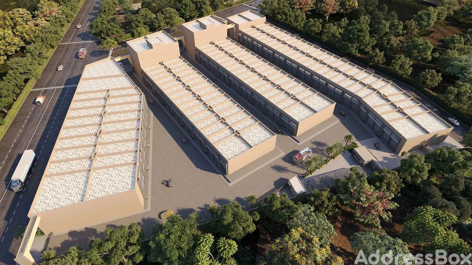 PAARIJAT LOGISTIC HUB Cluster Plan
