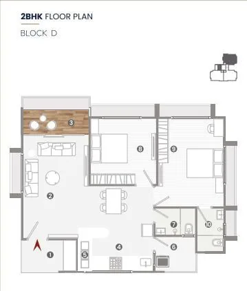 SADGURU AIR-2 Floor Plan