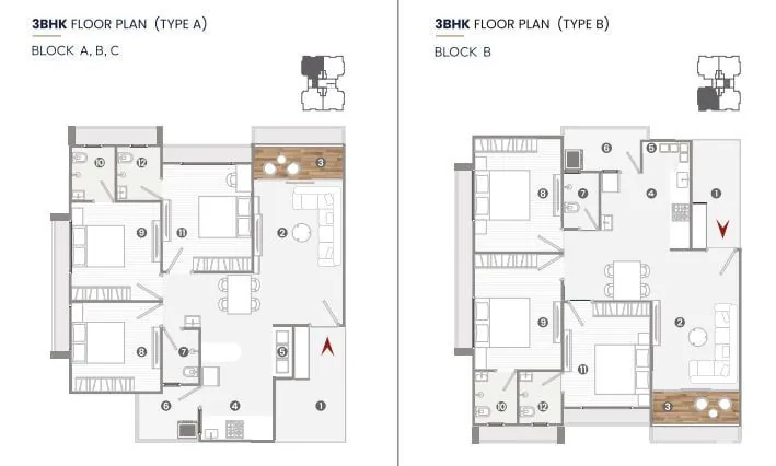 SADGURU AIR-2 Floor Plan
