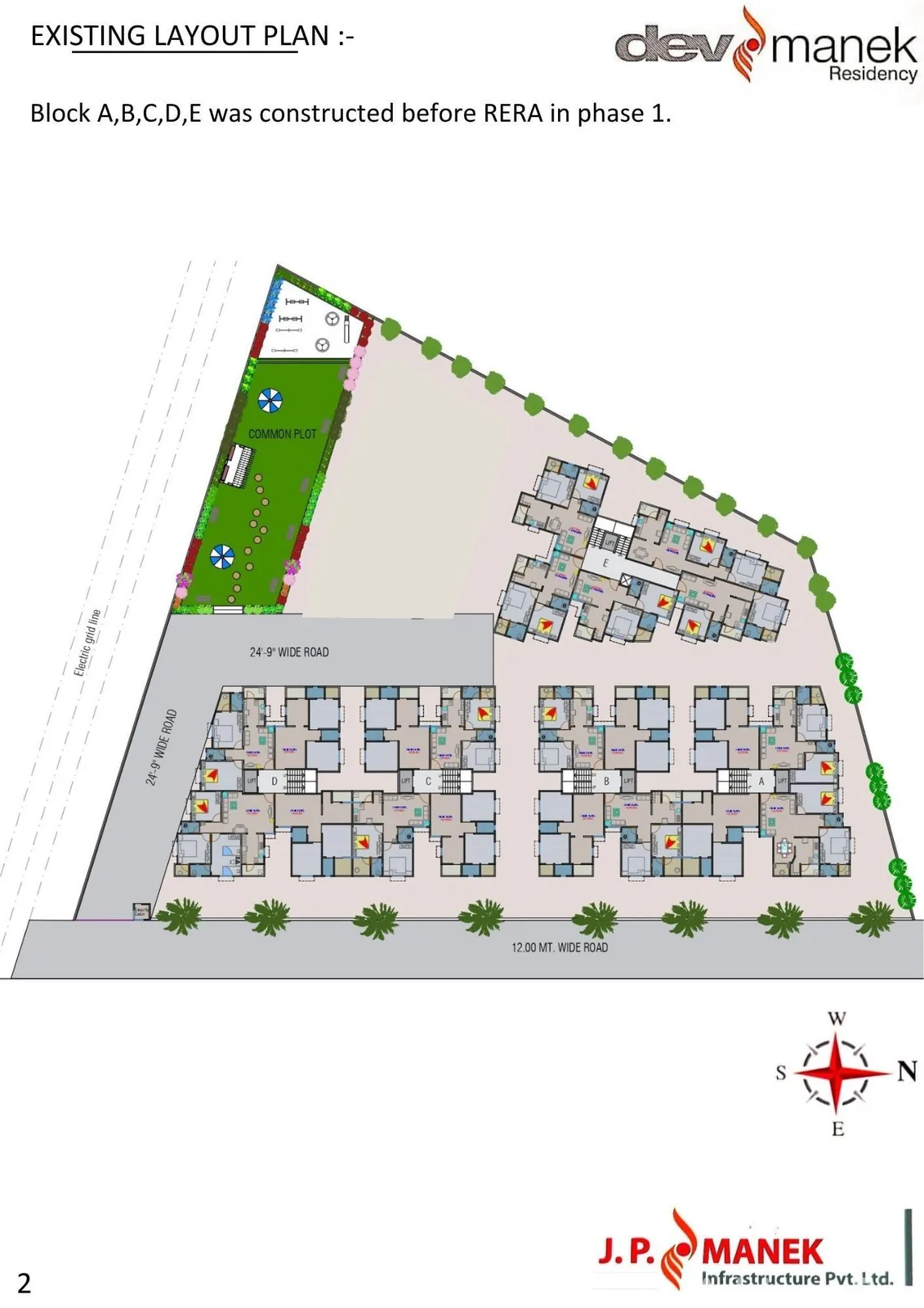 DEV MANEK RESIDENCY Floor Plan